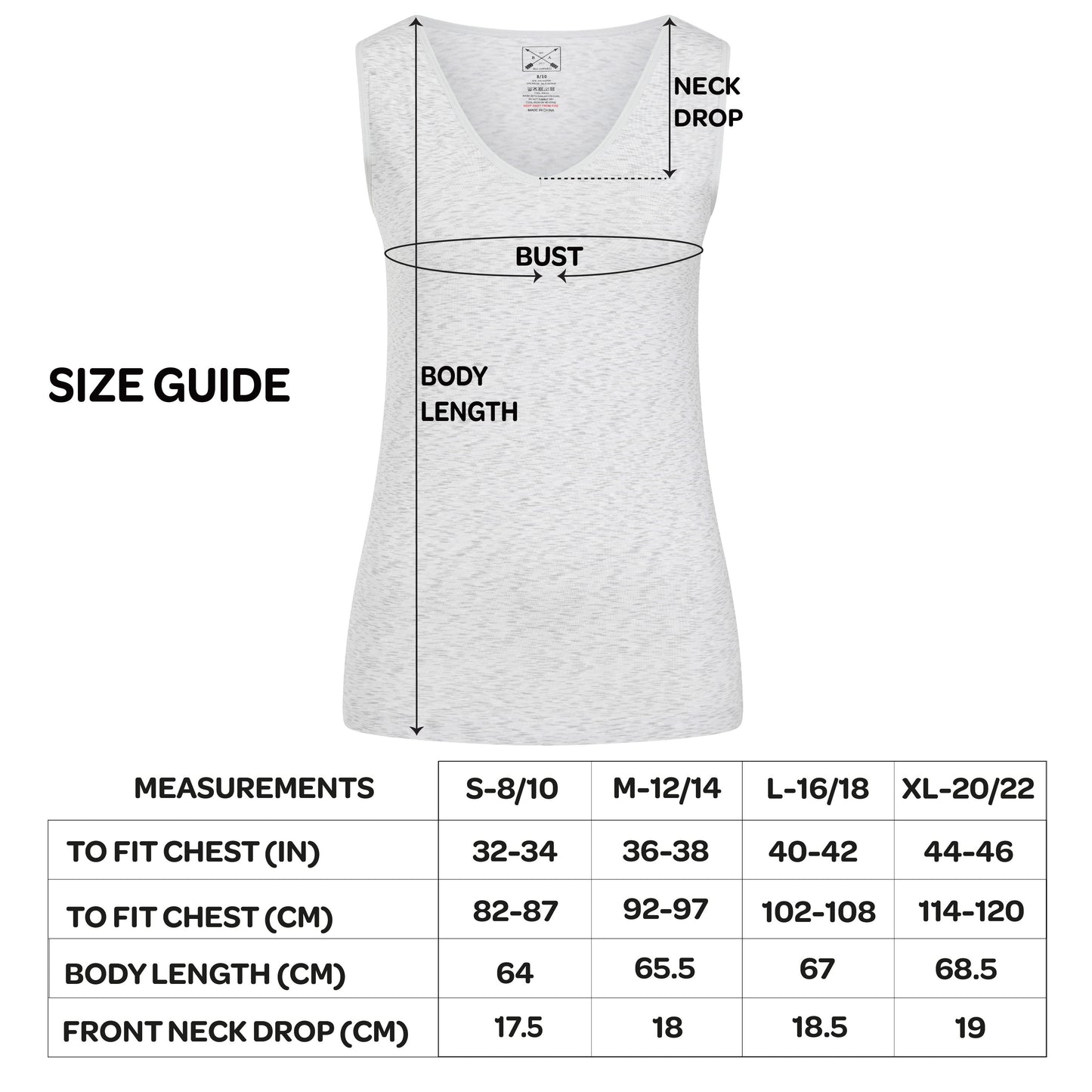 3 Pack Wide Strap Seamless V Neck Vest - Black / White / Grey