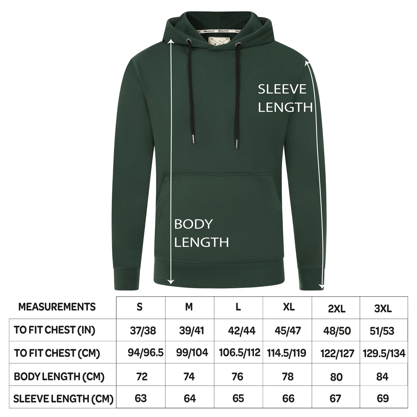 Men's Overhead Midweight Hoodie - Charcoal