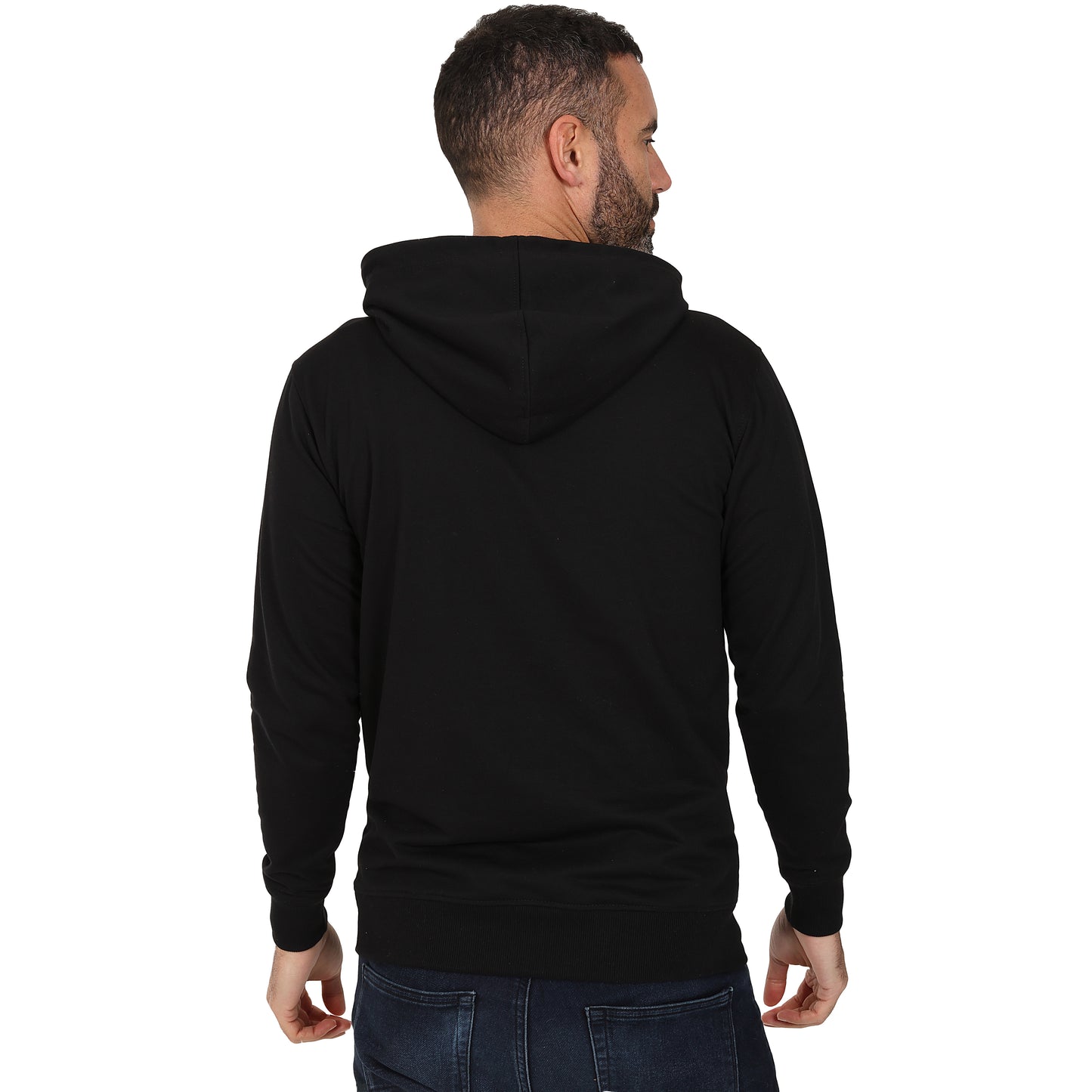 Men's Overhead Midweight Hoodie - Black