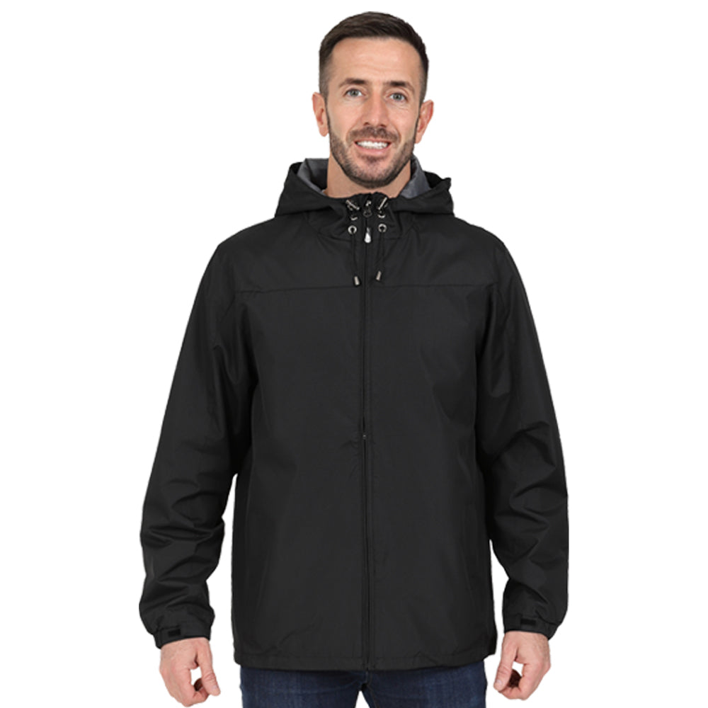 Men's Lightweight Rain Jacket - Black