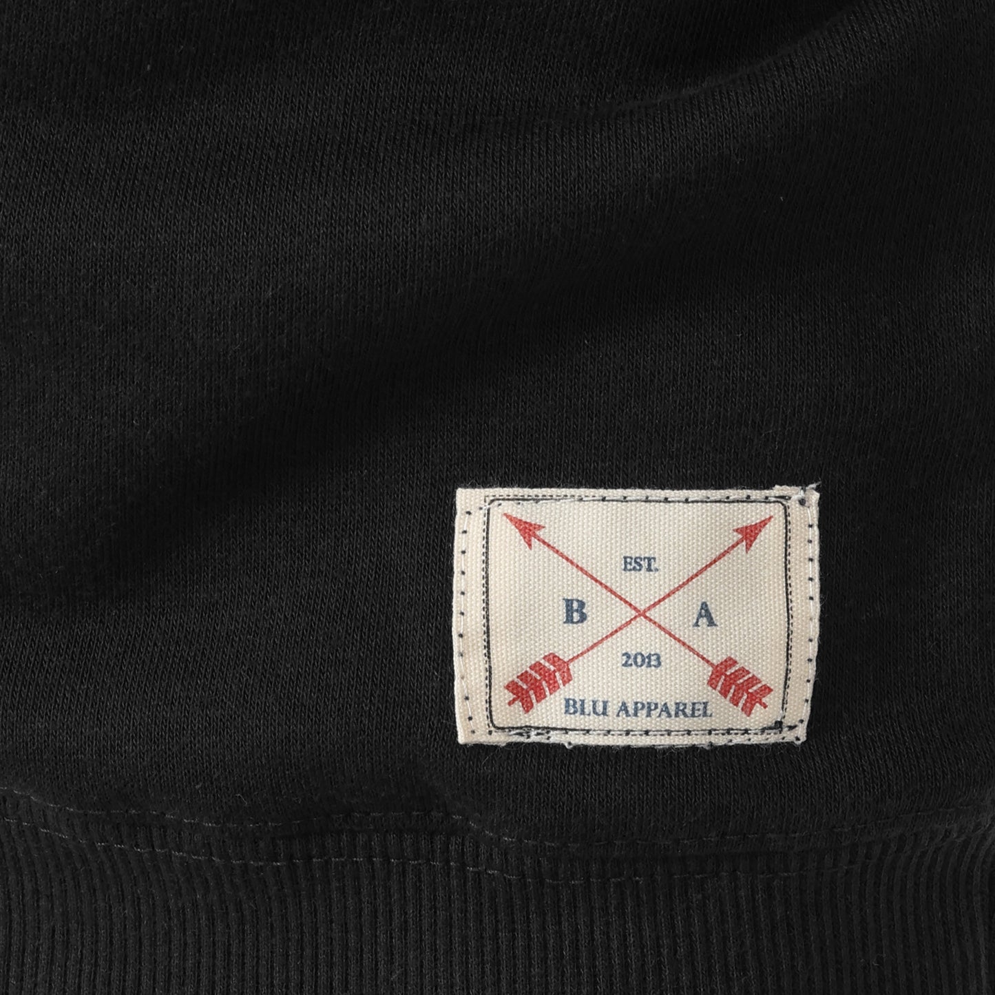 Kids Premium Crew Neck Sweater - Black
