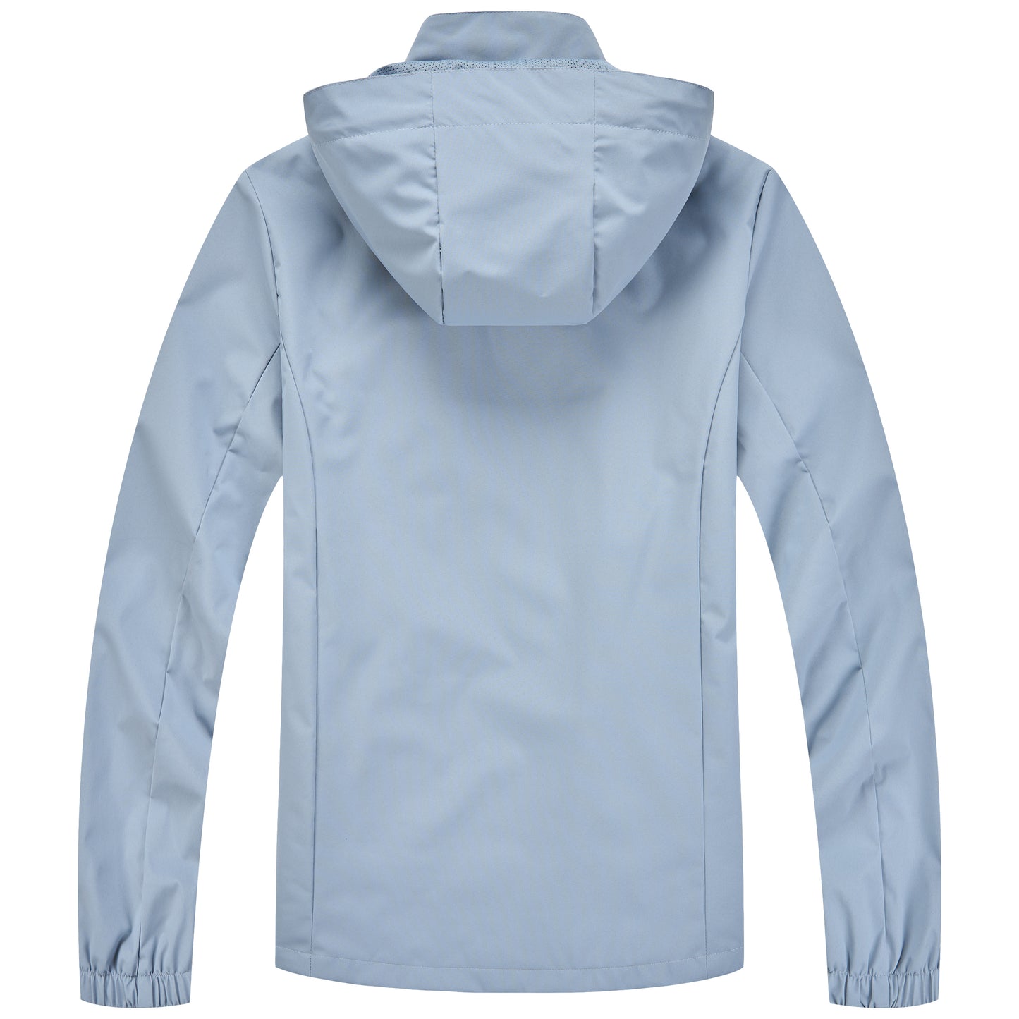 Ladies Mesh Lined Rain Jacket - Smokey Blue