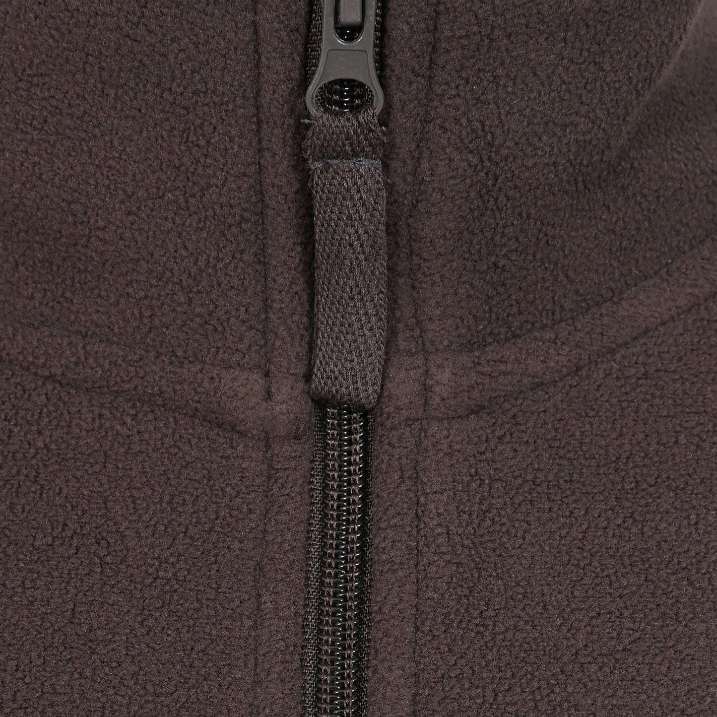 Ladies 1/4 Zip Fleece Jumper - Charcoal