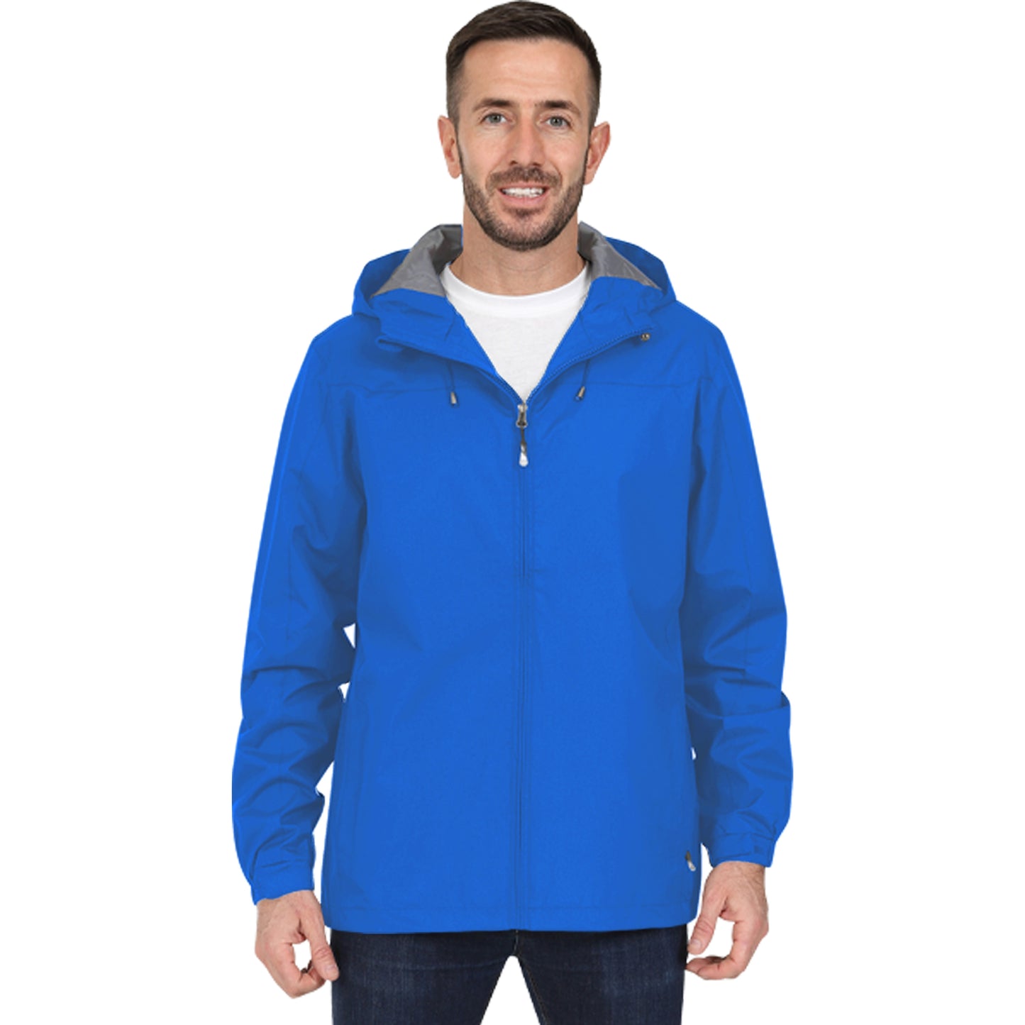 Men's Lightweight Rain Jacket - Cobalt