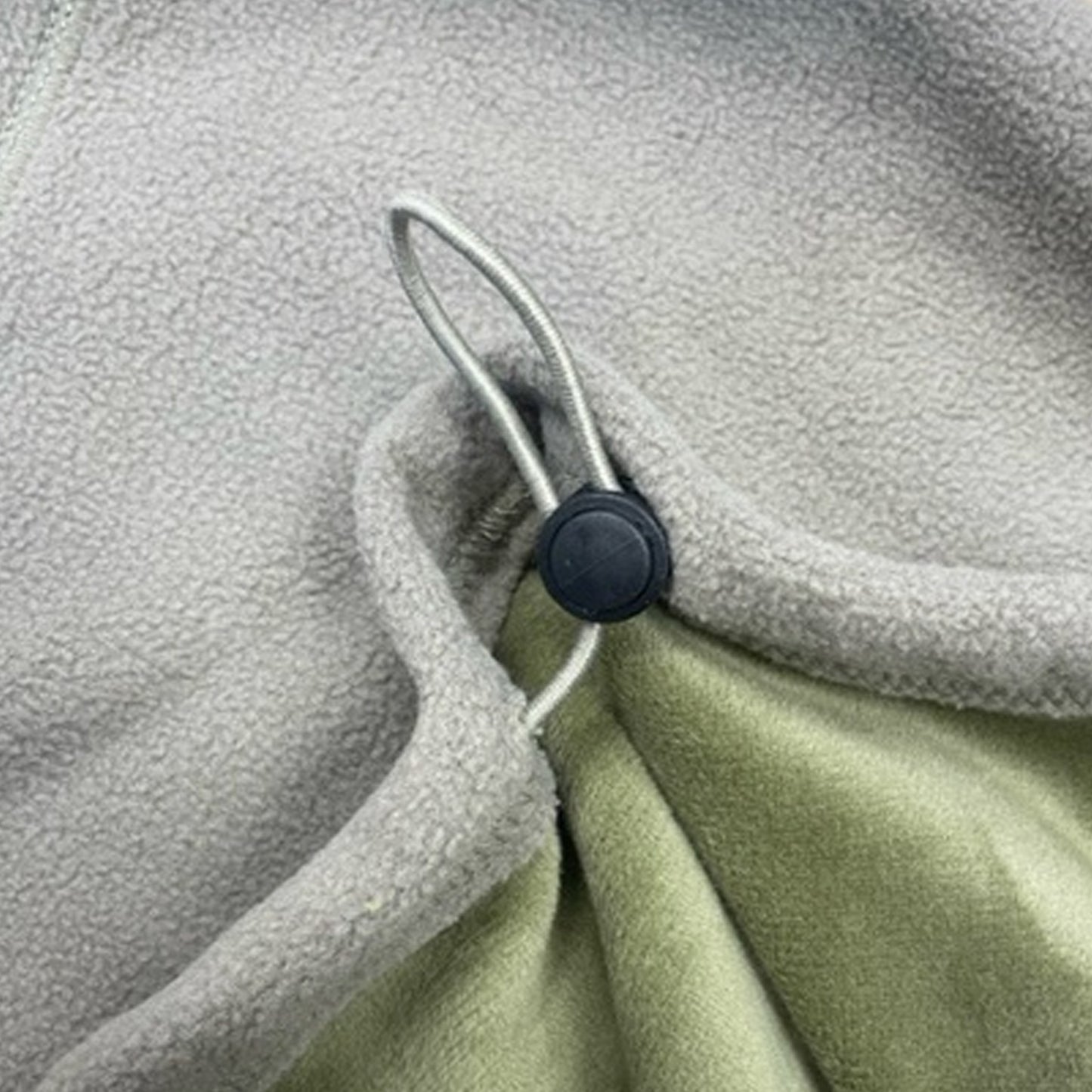 Mens 1/4 Zip Fleece Jumper - Grey