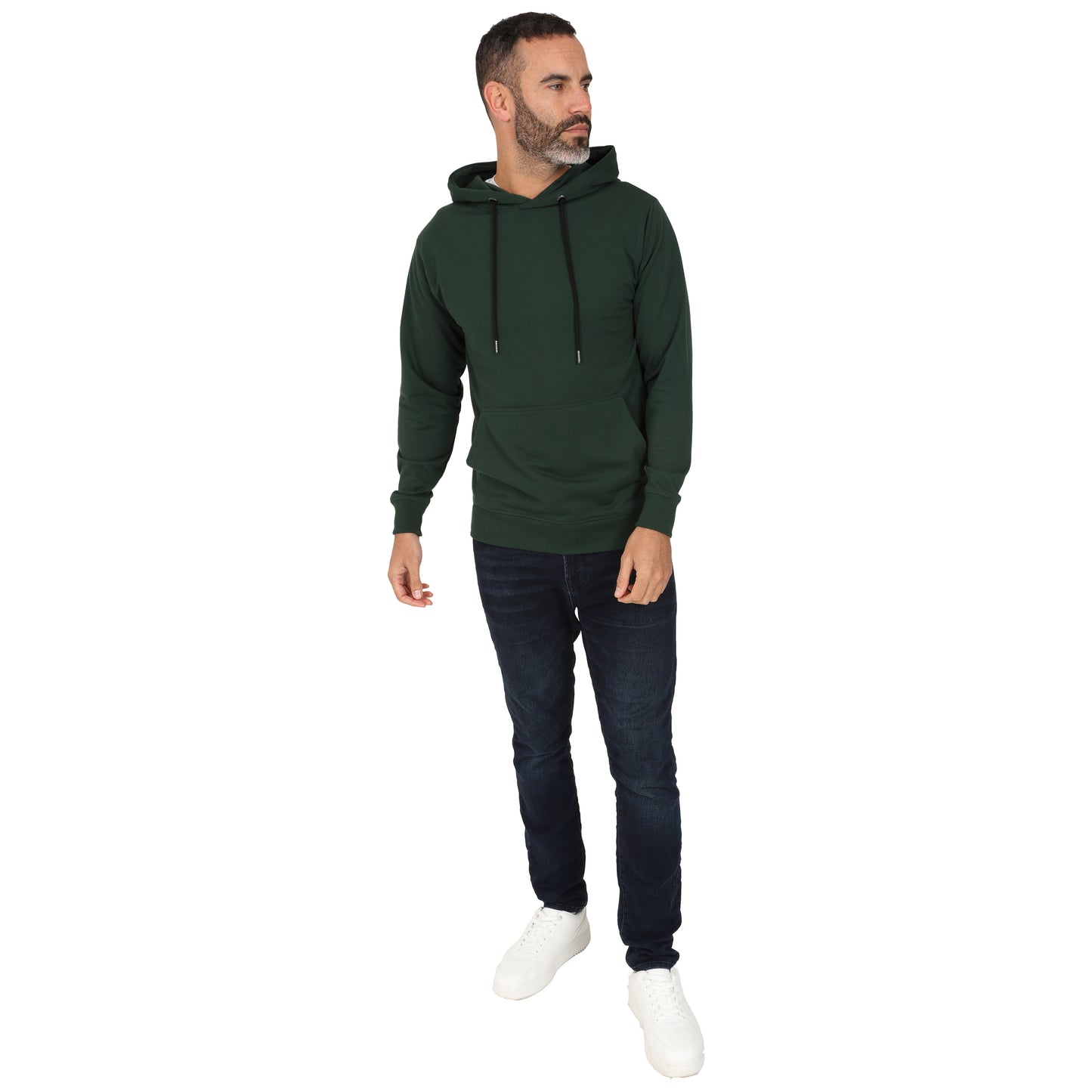Men's Overhead Midweight Hoodie - Green