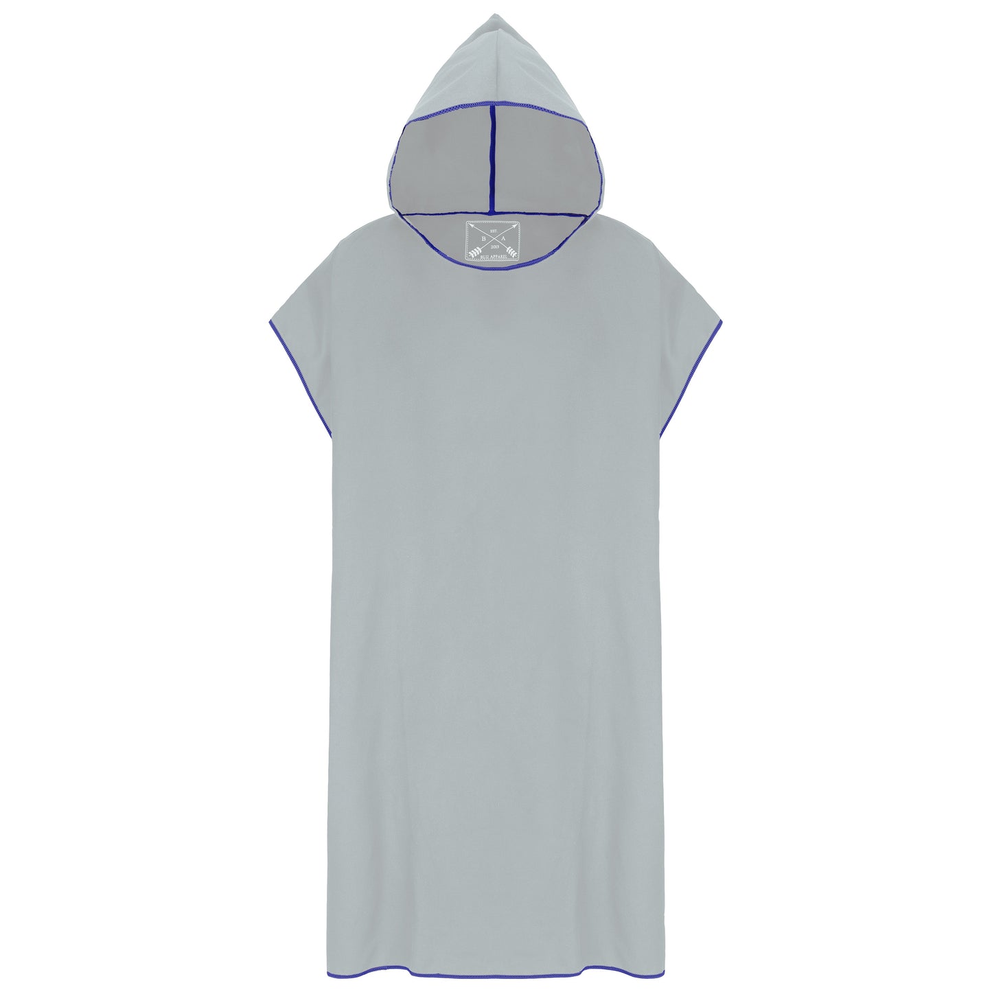 Microfibre Changing Robe / Poncho - Grey