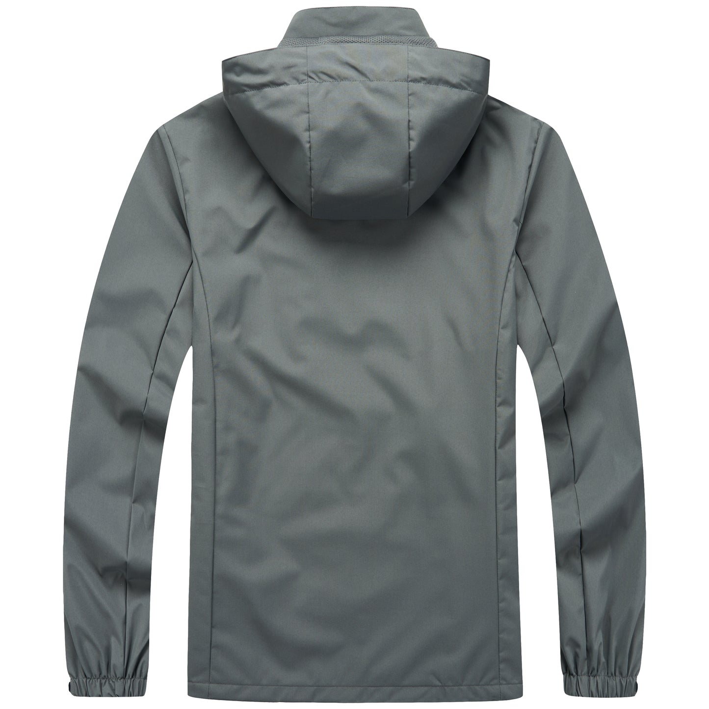 Men's Mesh Lined Rain Jacket - Charcoal