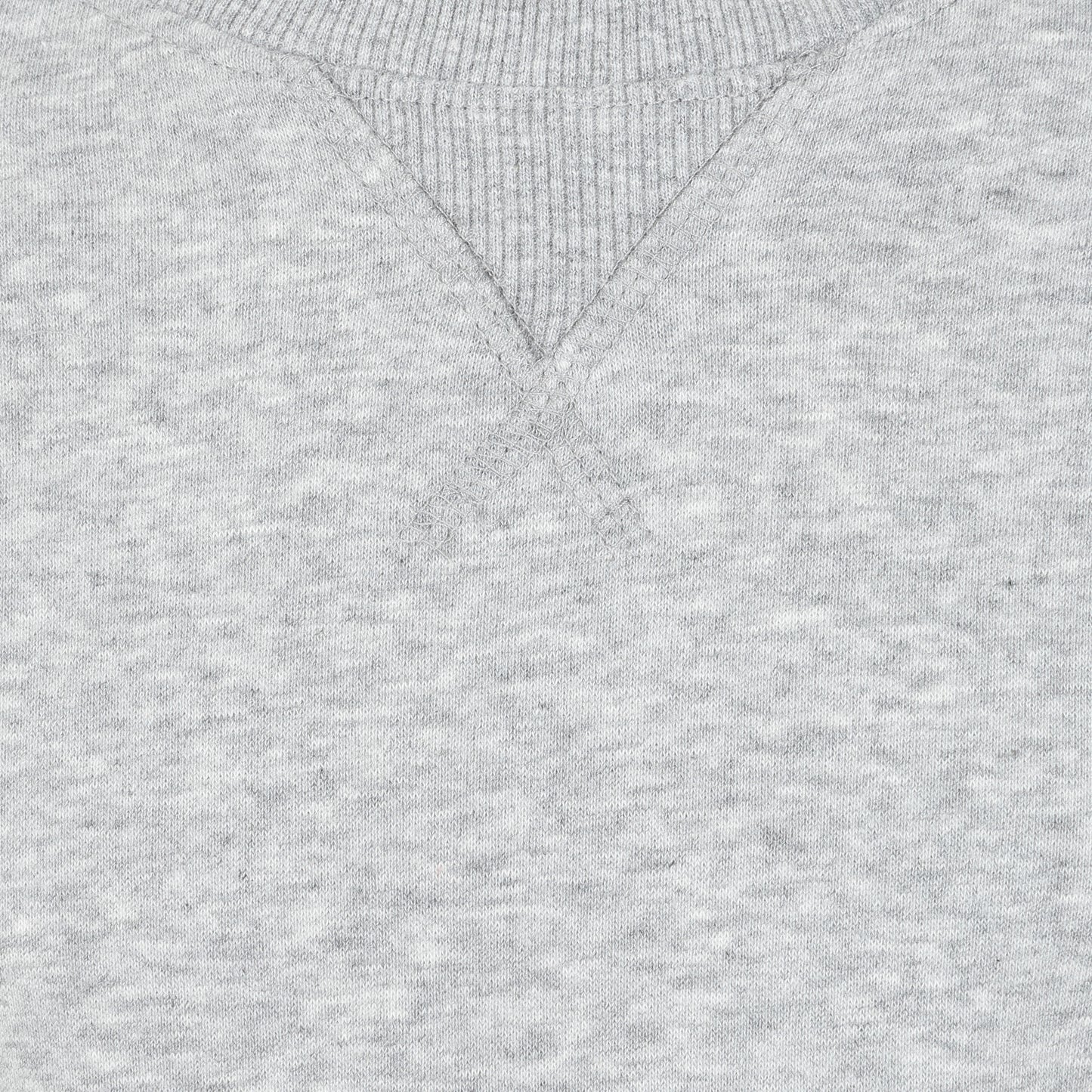 Kids Premium Crew Neck Sweater - Grey Marl