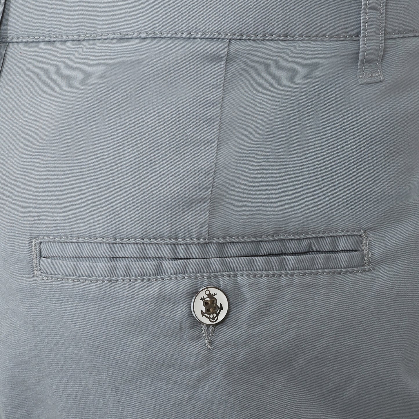 Men's Cotton Stretch Chino Shorts - Grey