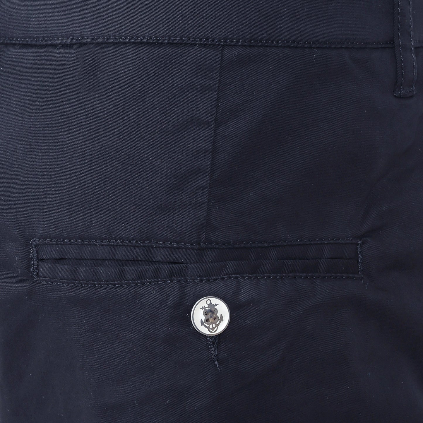 Men's Cotton Stretch Chino Shorts - Navy