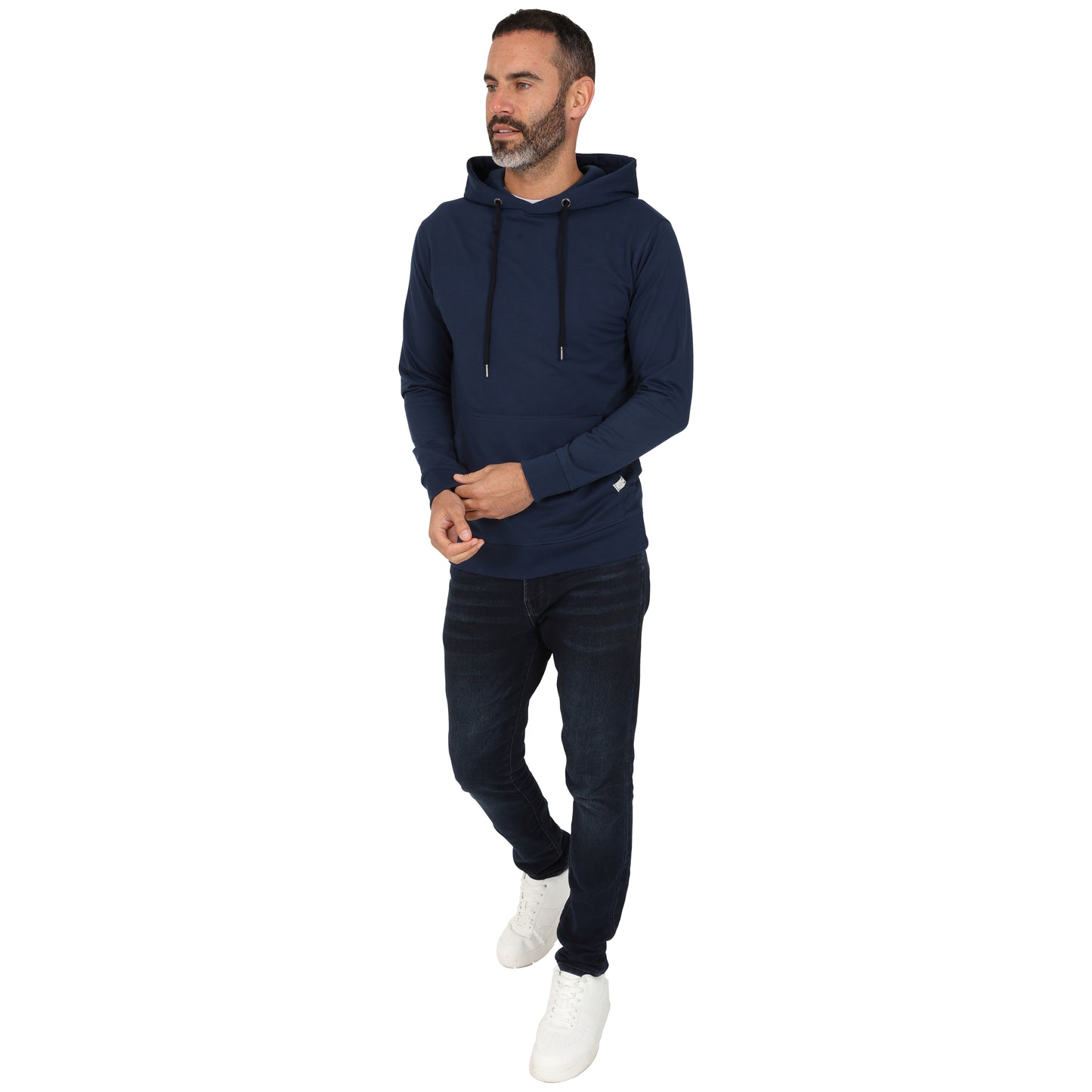 Men's Overhead Midweight Hoodie - Navy