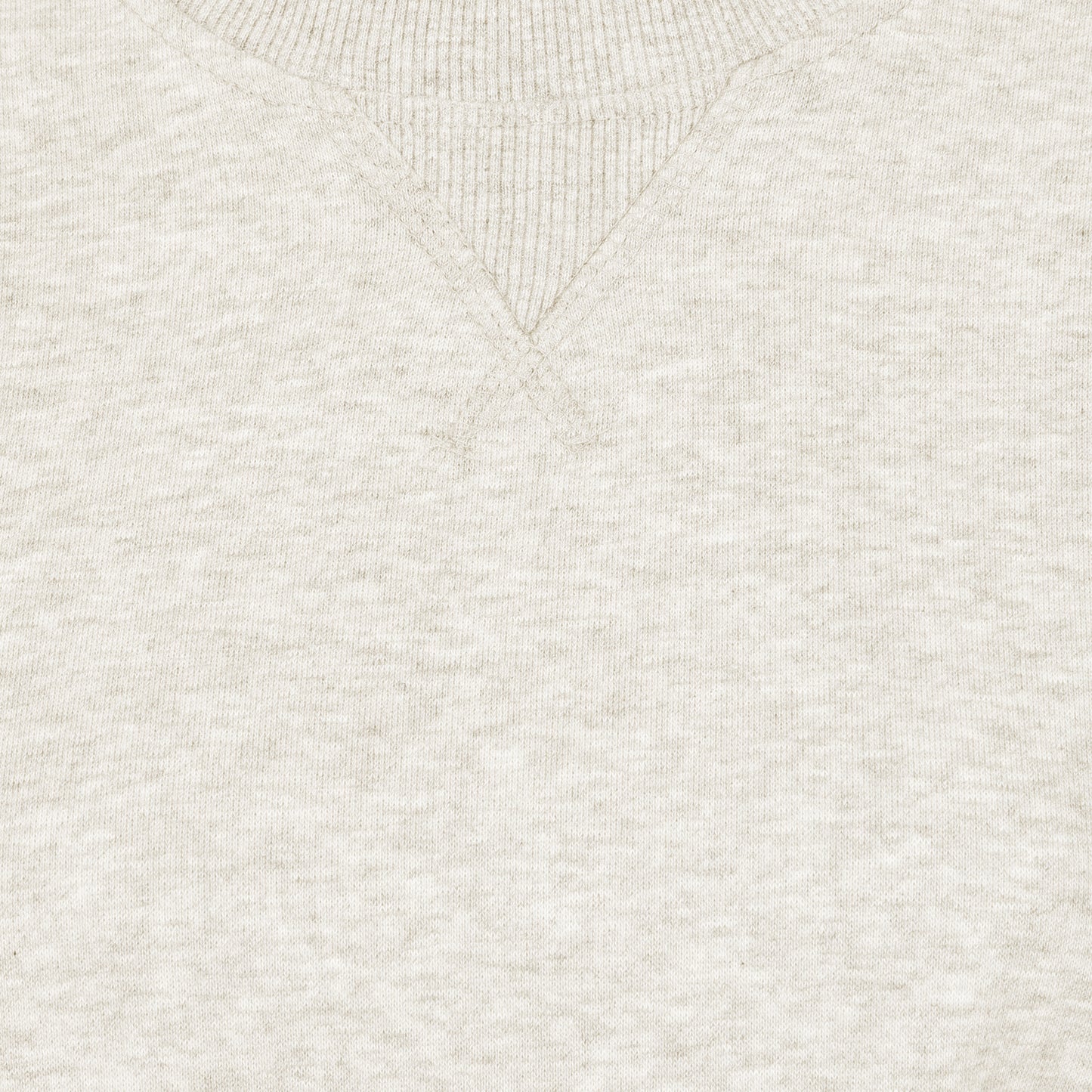 Ladies Oversized Crew Neck Sweater - Oatmeal