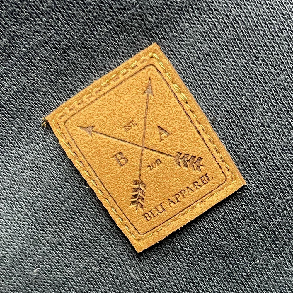 Men's Full Zip Fleece Hoodie - Navy