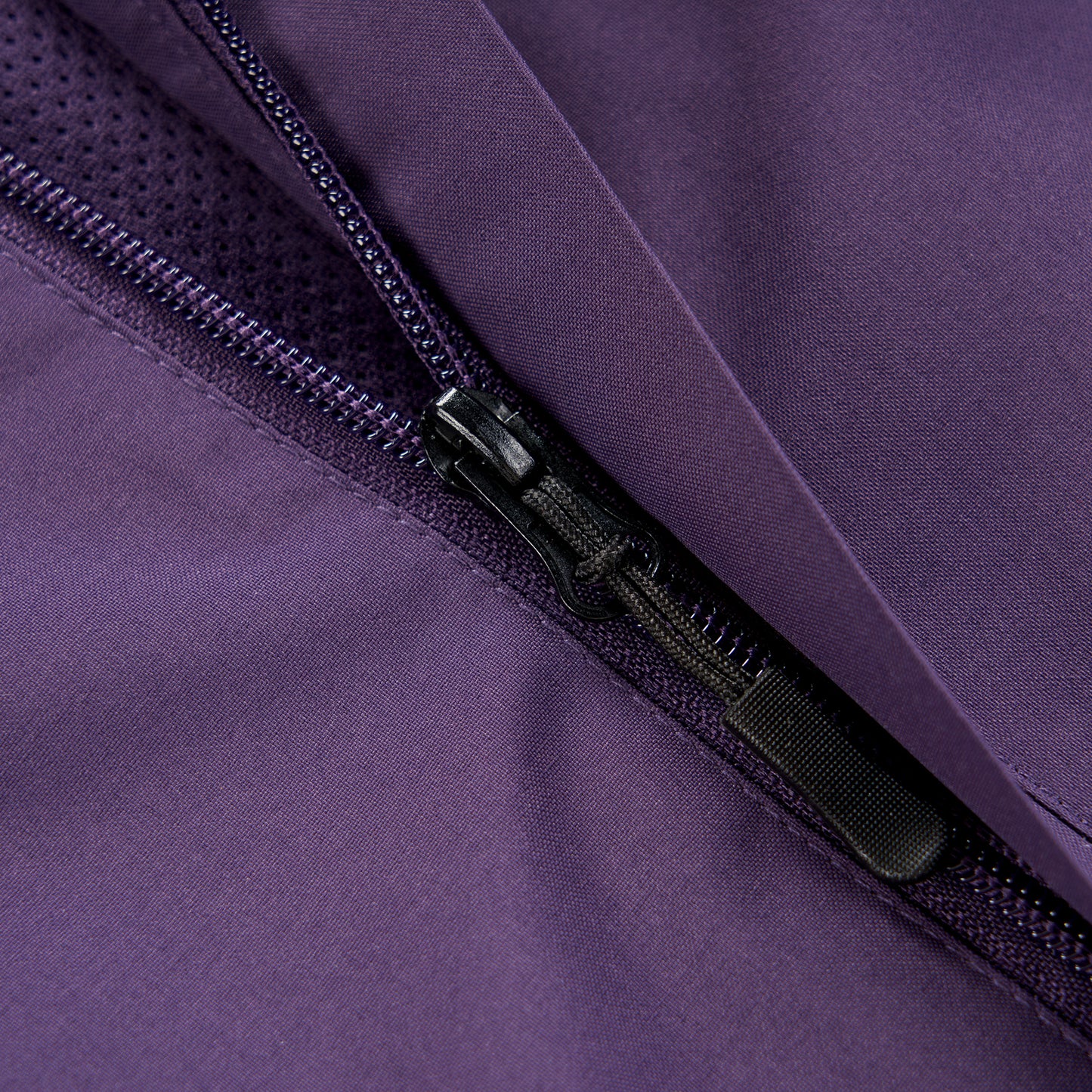 Ladies Mesh Lined Rain Jacket - Purple