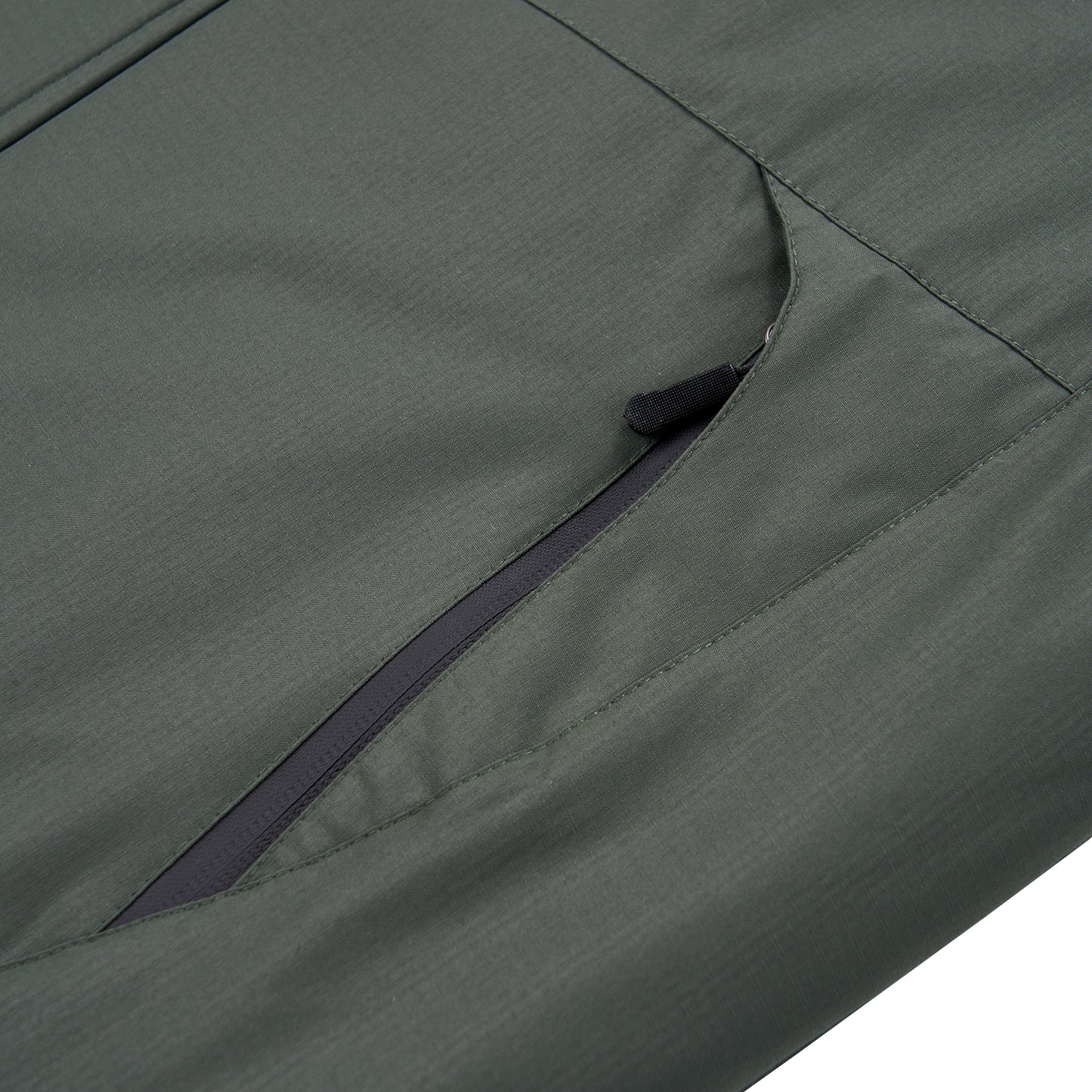 Men’s Fleece Lined Winter Coat - Army Green