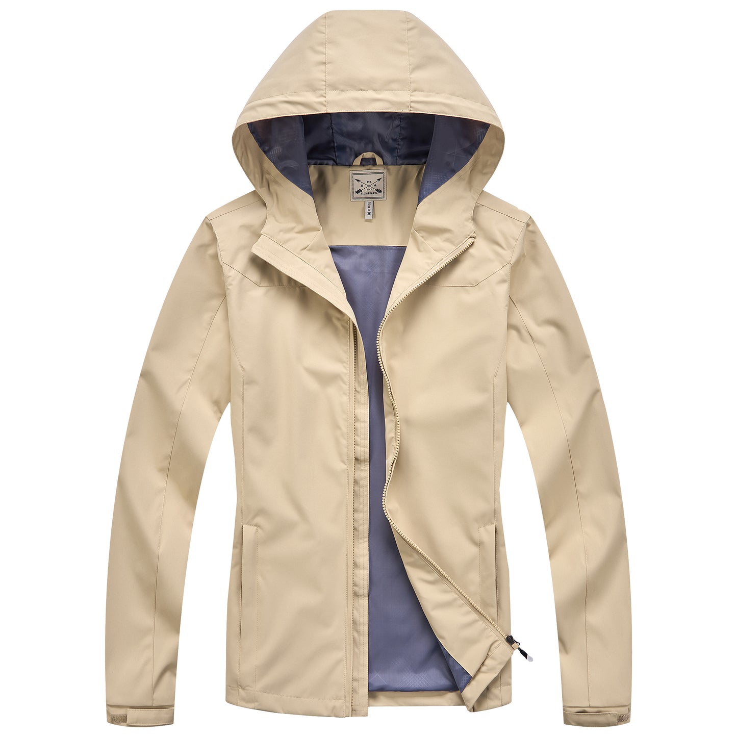 Ladies Waterproof Rain Jacket - Beige