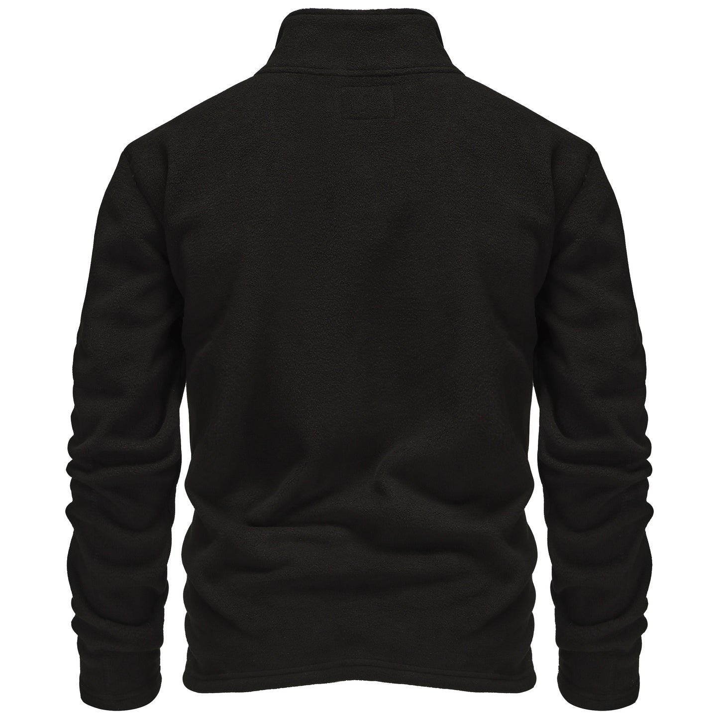 Mens 1/4 Zip Fleece Jumper - Grey