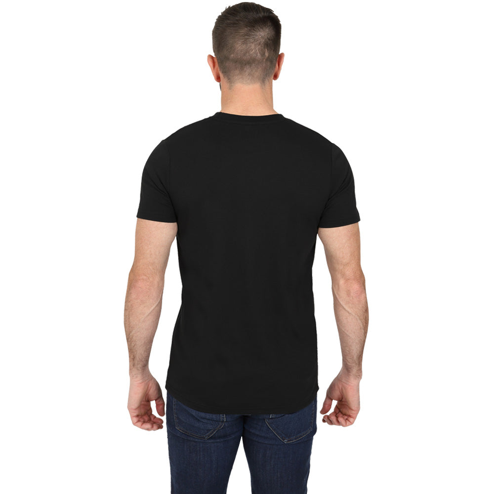 Men's 5 Pack Crew Neck Plain T-Shirt - Mixed Colours