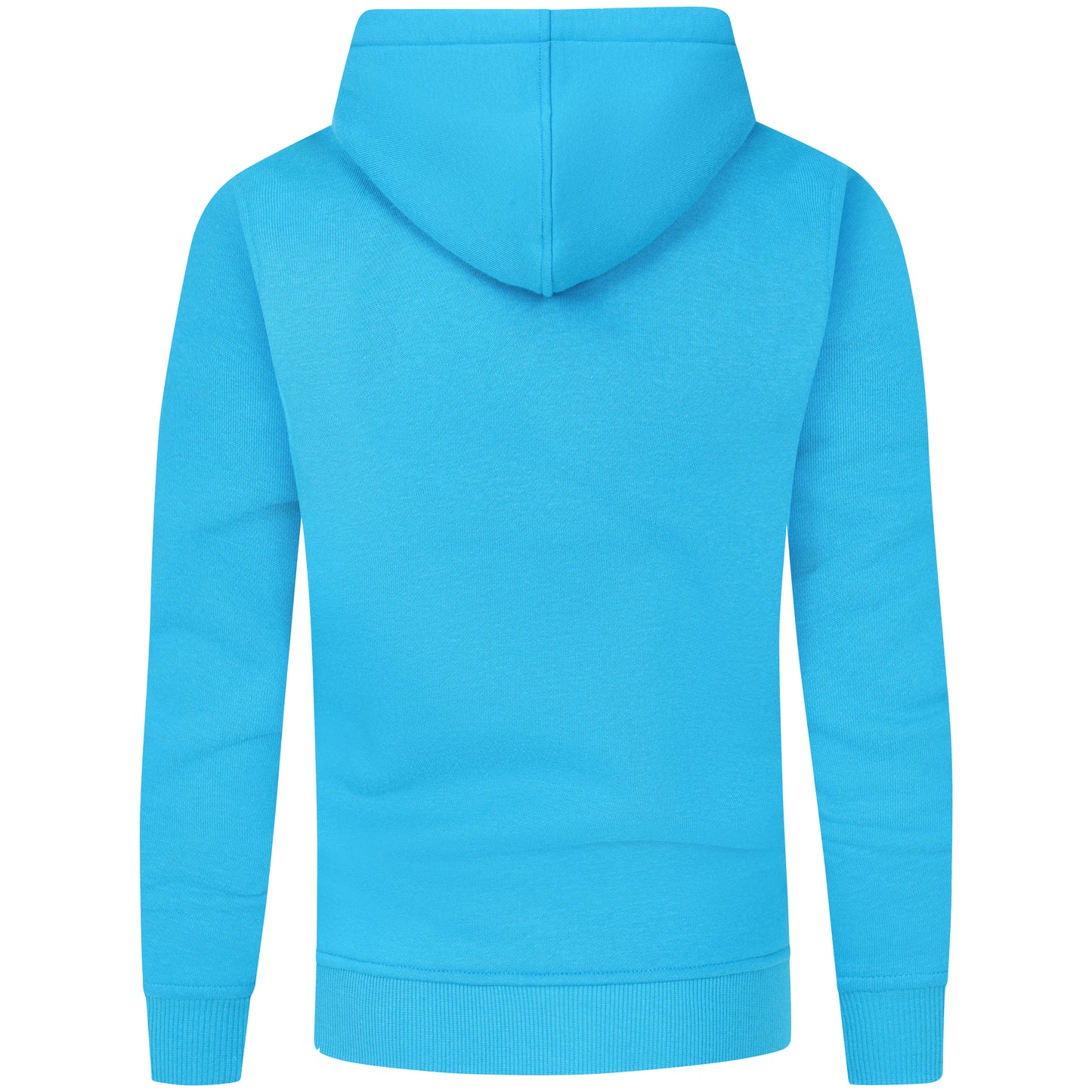 Kids Full Zip Fleece Lined Hoodie - Cobalt