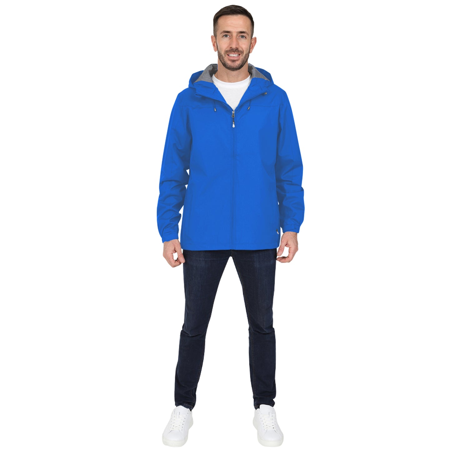 Men's Lightweight Rain Jacket - Cobalt