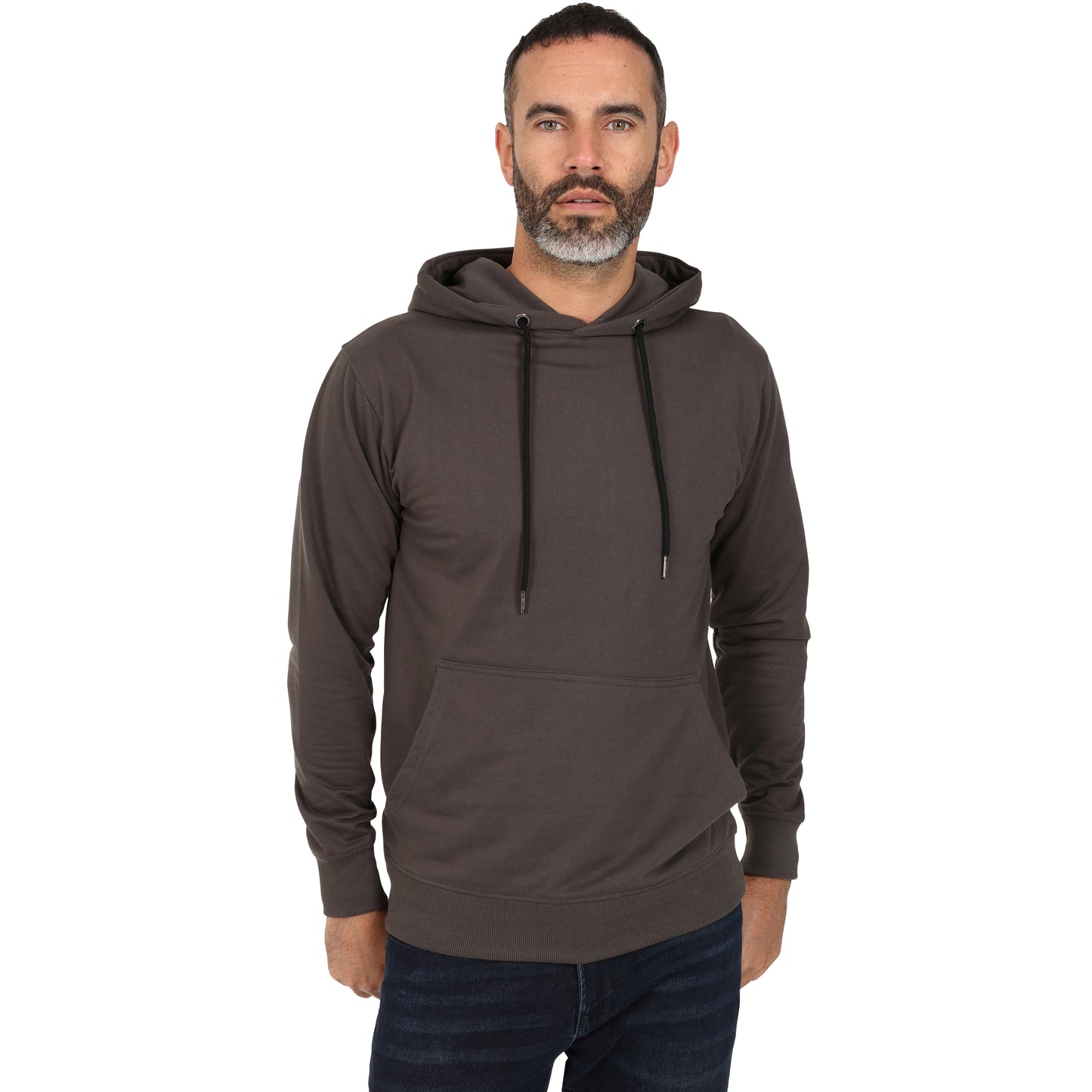 Men's Overhead Midweight Hoodie - Charcoal