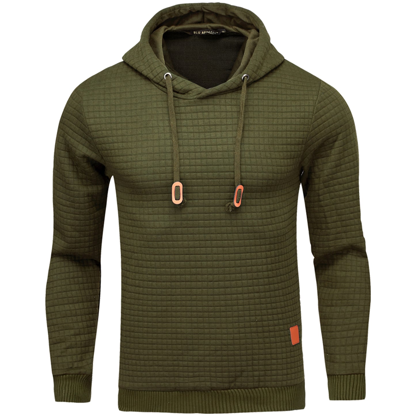 Men's Overhead Textured Hoodie - Charcoal