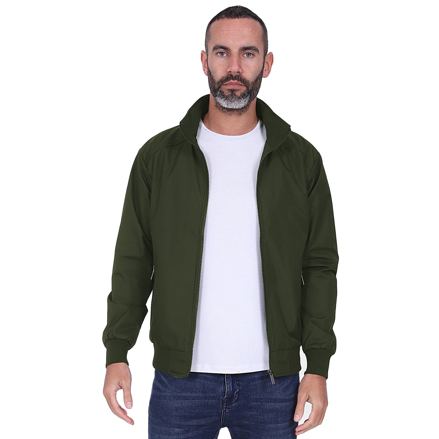 Men’s Harrington Bomber Jacket - Navy
