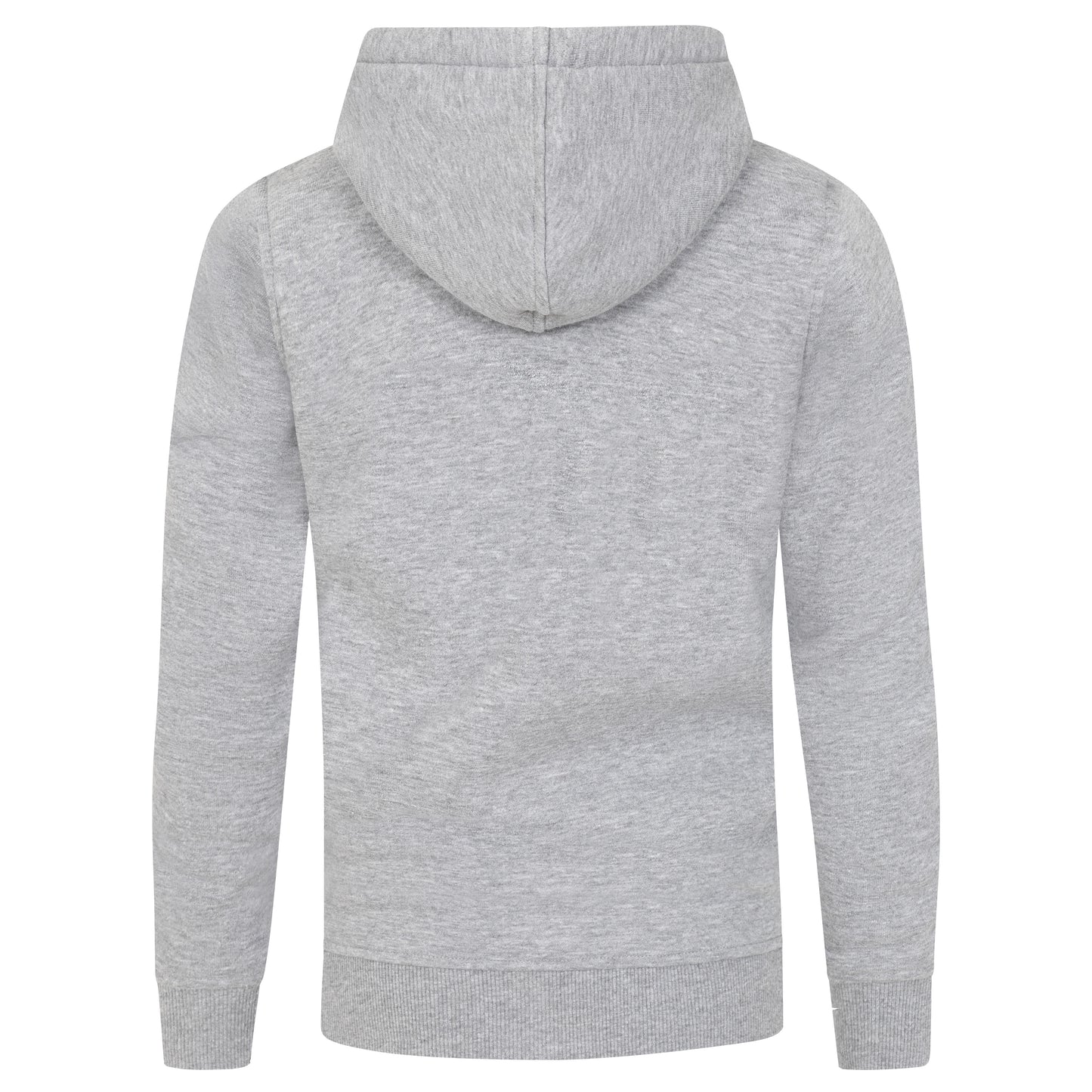 Kids Full Zip Fleece Lined Hoodie - Grey