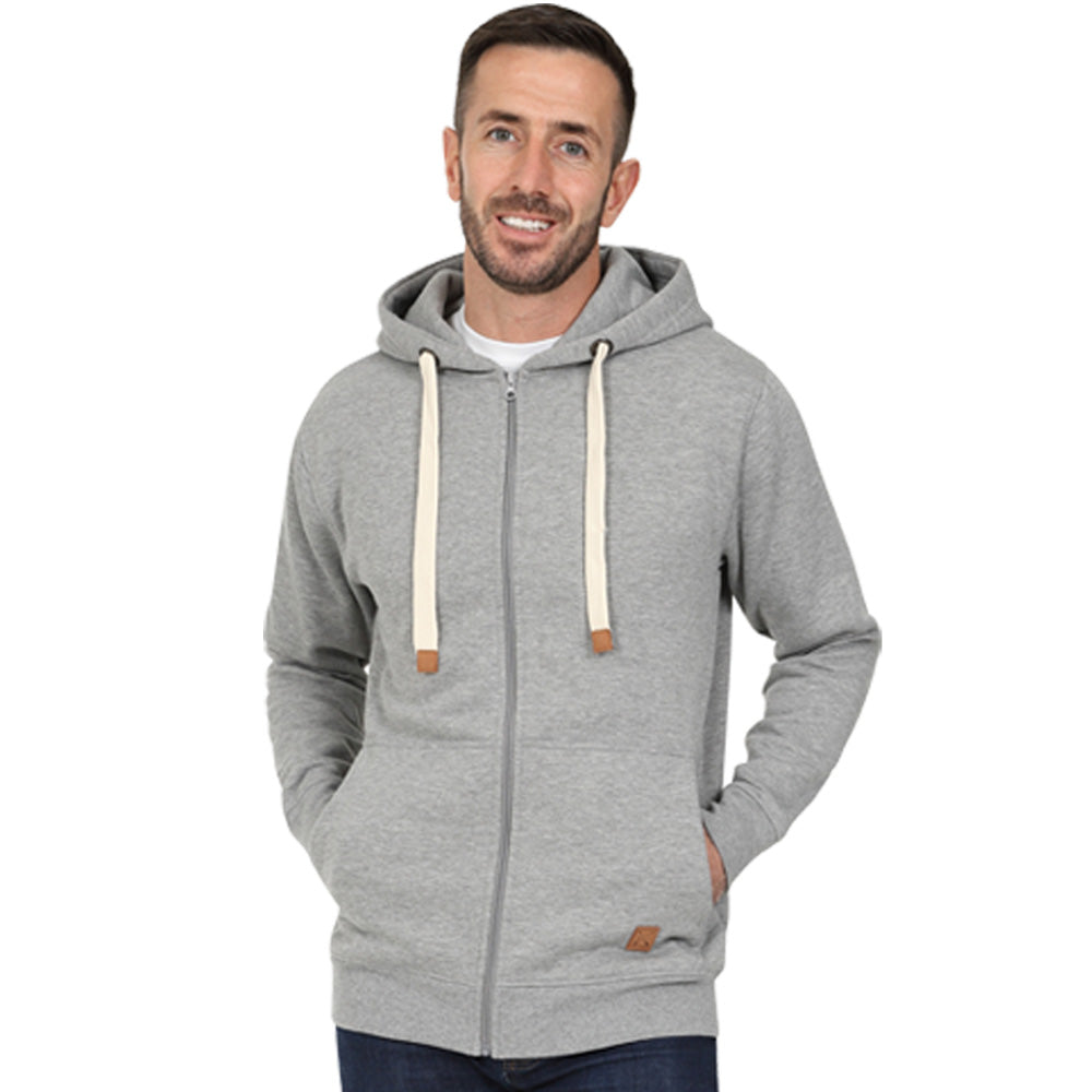 Men's Full Zip Fleece Hoodie - Navy
