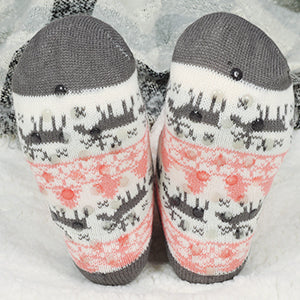 Ladies Plush non-slip Slipper Socks