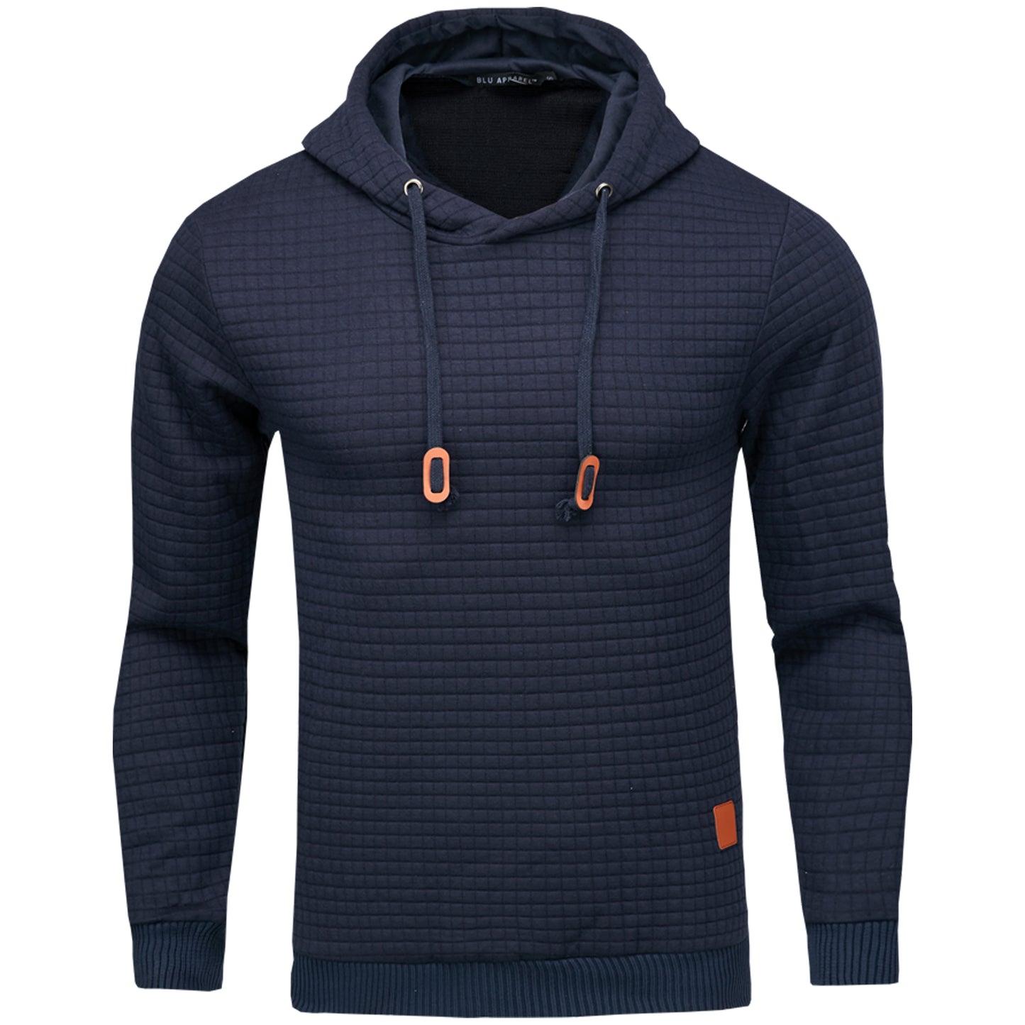 Men's Overhead Textured Hoodie - Charcoal