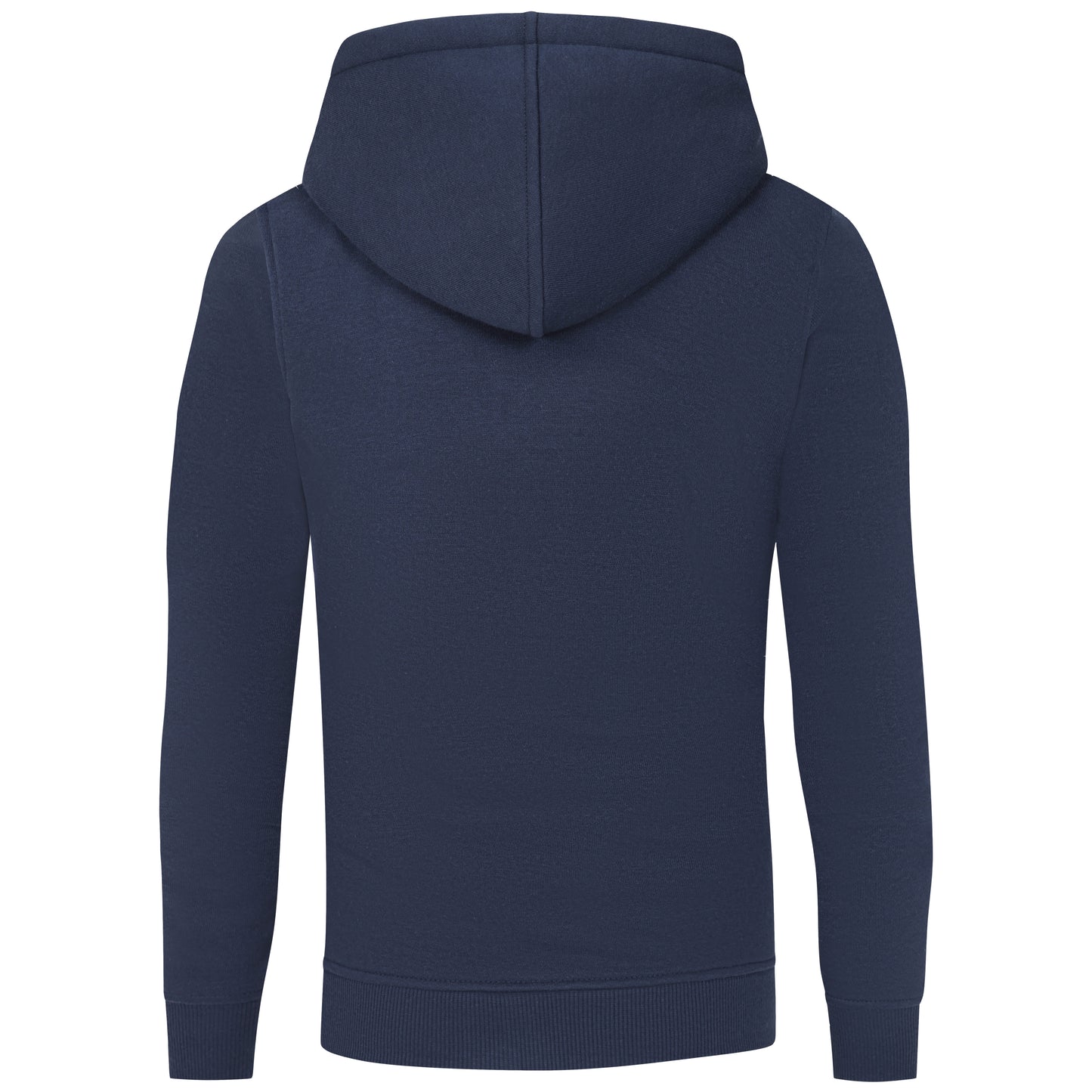 Kids Full Zip Fleece Lined Hoodie - Navy