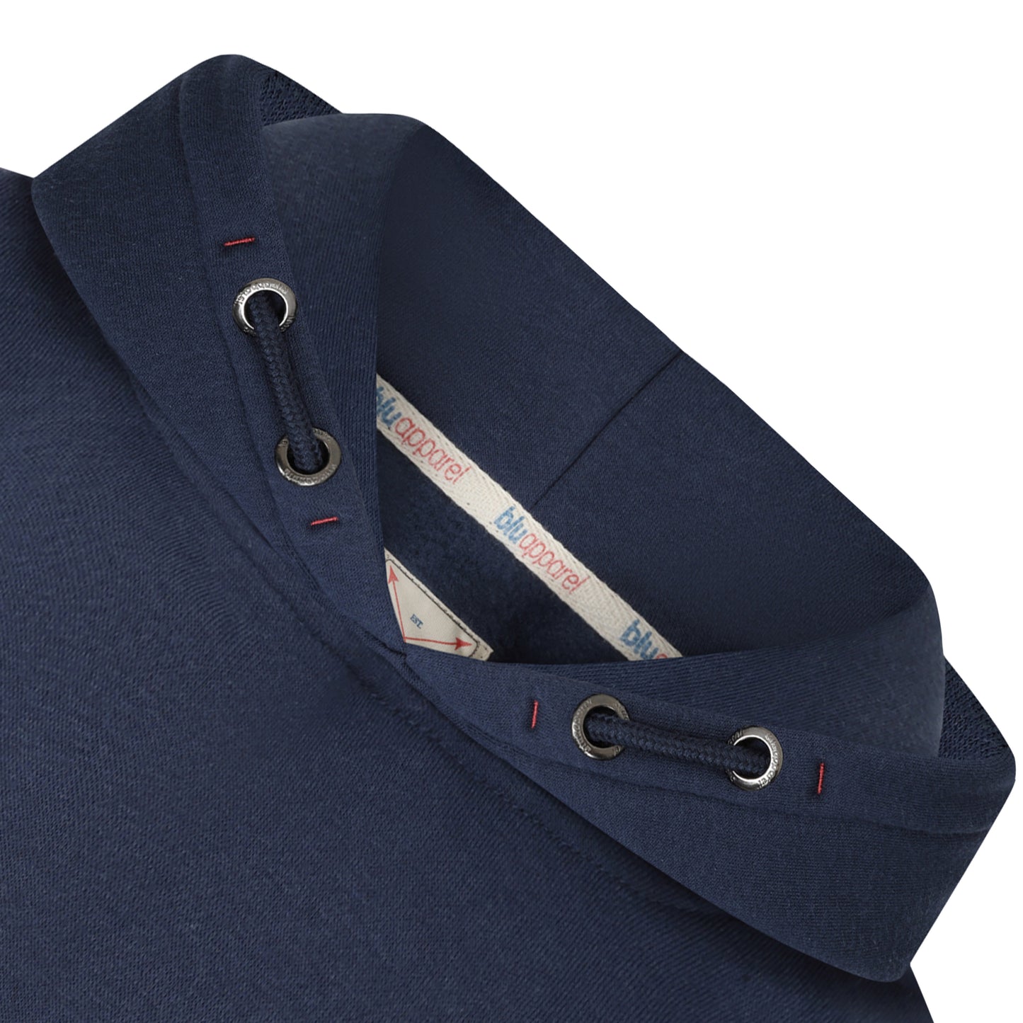 Kids Overhead Fleece Lined Hoodie - Navy