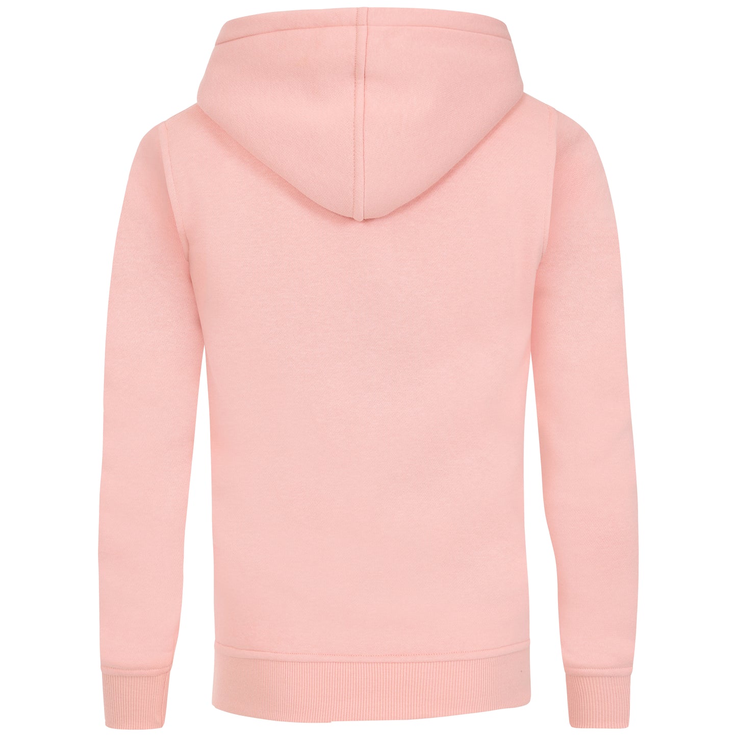 Kids Overhead Fleece Lined Hoodie - Pink
