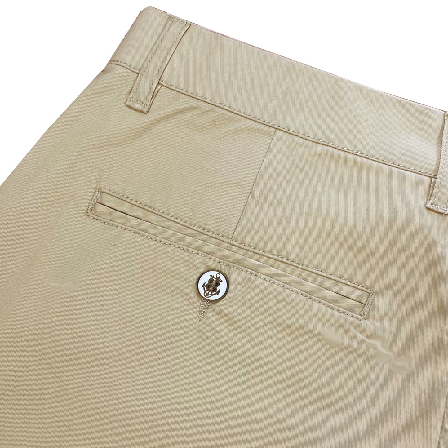 Men's Cotton Stretch Chino Shorts - Sand