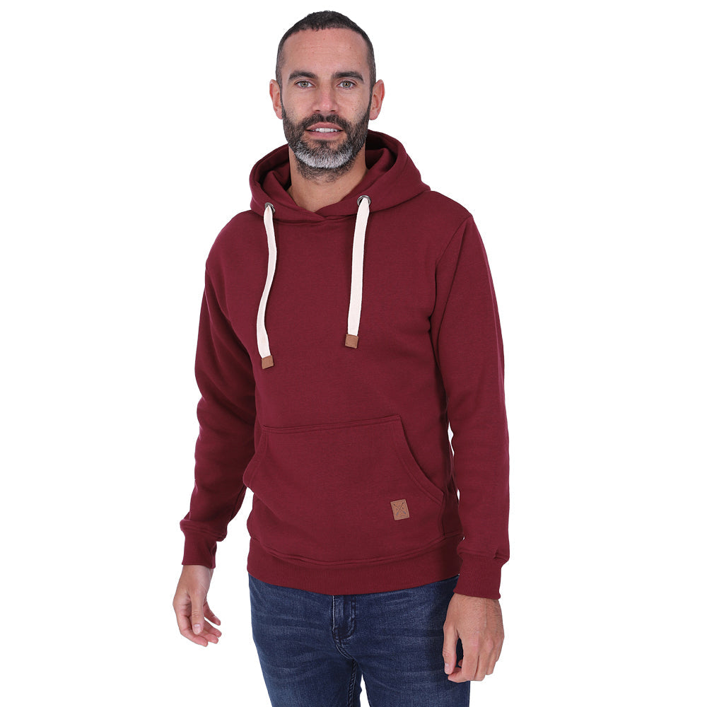 Men's Overhead Fleece Hoodie - Grey