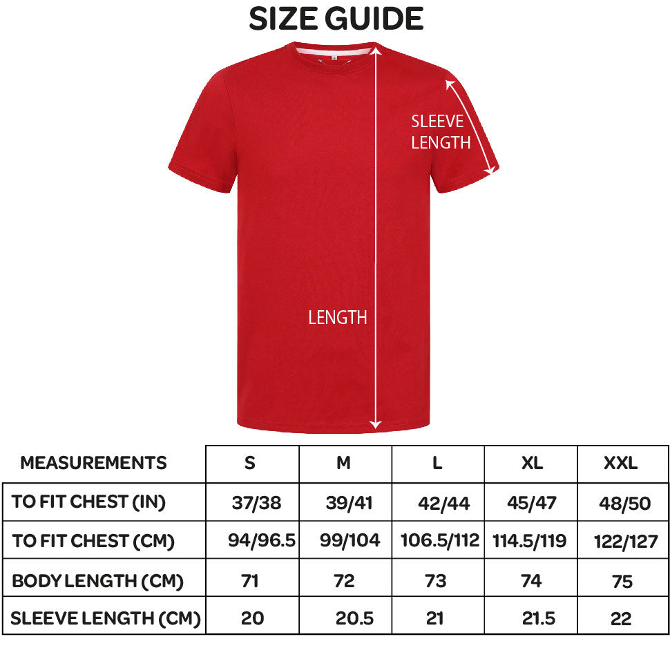 Men's 5 Pack Crew Neck Plain T-Shirt - Mixed Colours