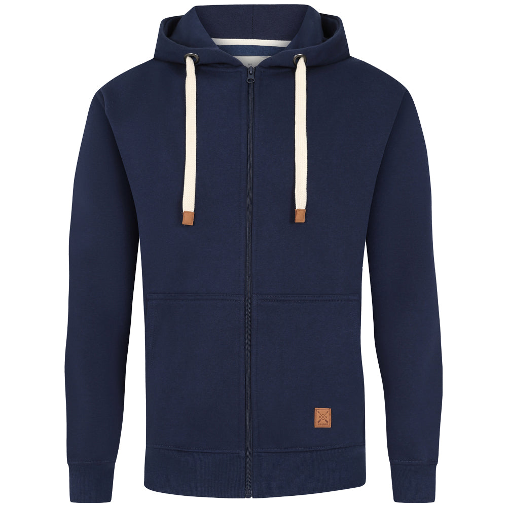 Men's Full Zip Fleece Hoodie - Charcoal