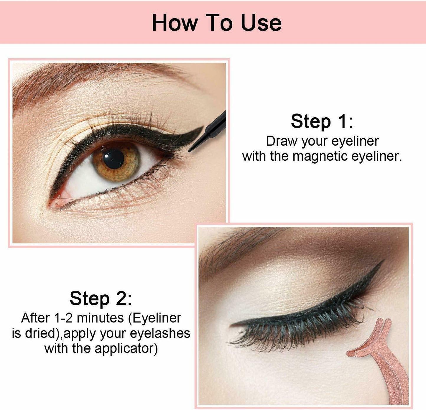 Magnetic Eyeliner and Eye Lashes Set