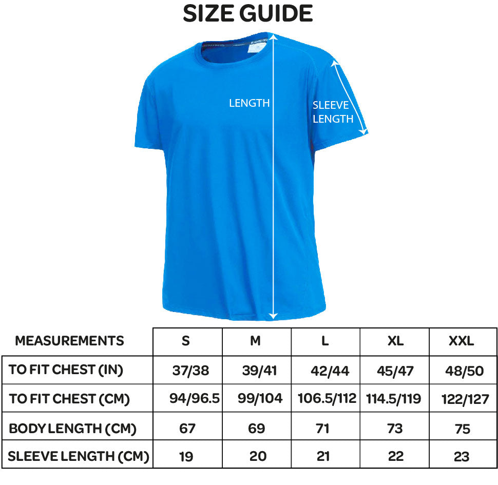 Men's Activewear T-Shirt - Blue