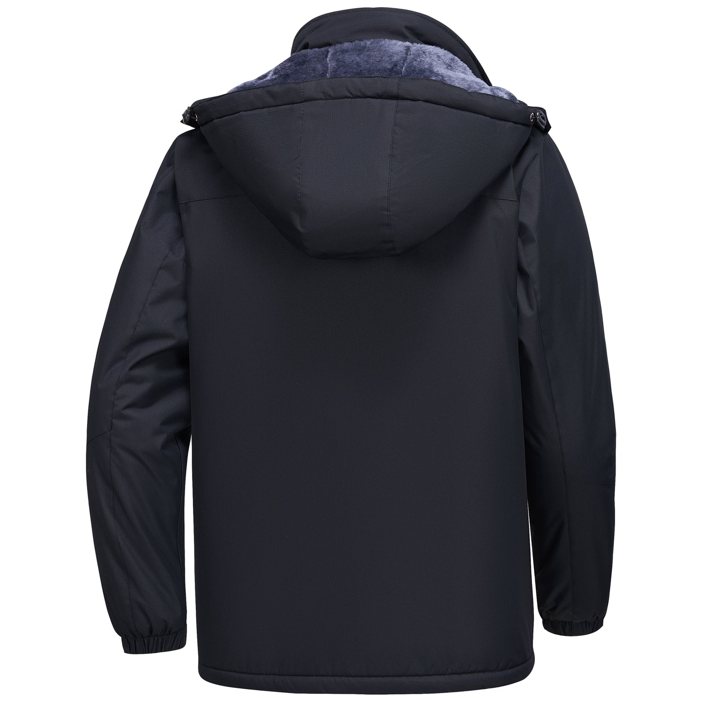 Men’s Fleece Lined Winter Coat - Black