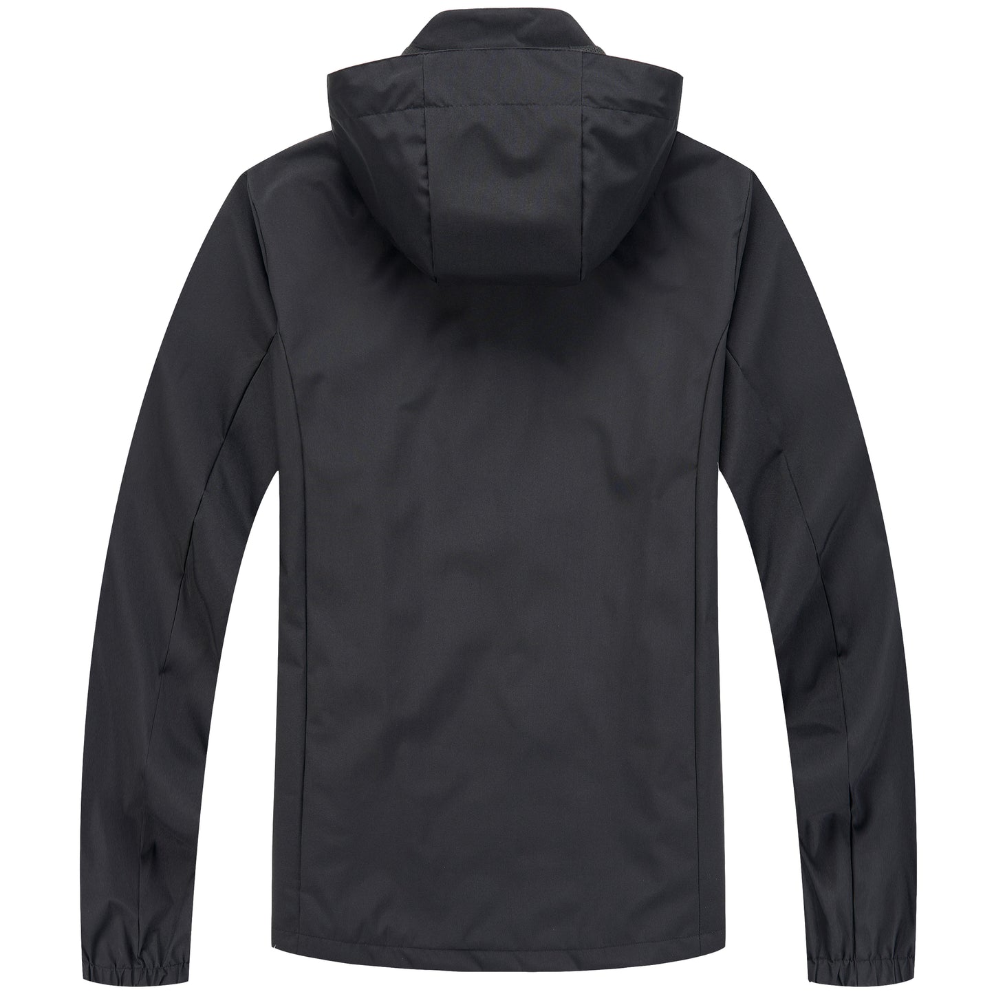 Ladies Mesh Lined Rain Jacket - Black
