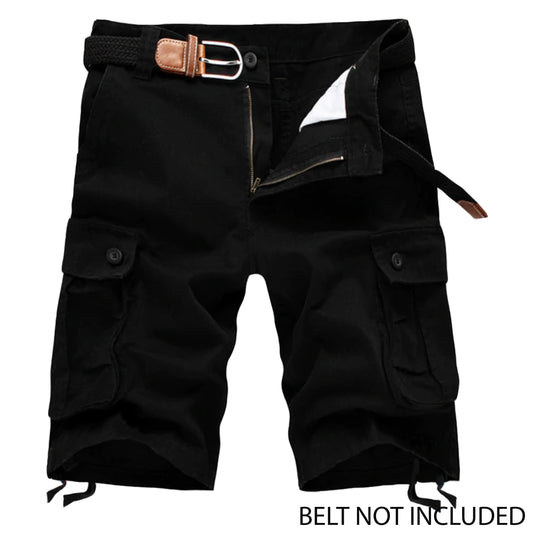 Men's Cargo Shorts - Black