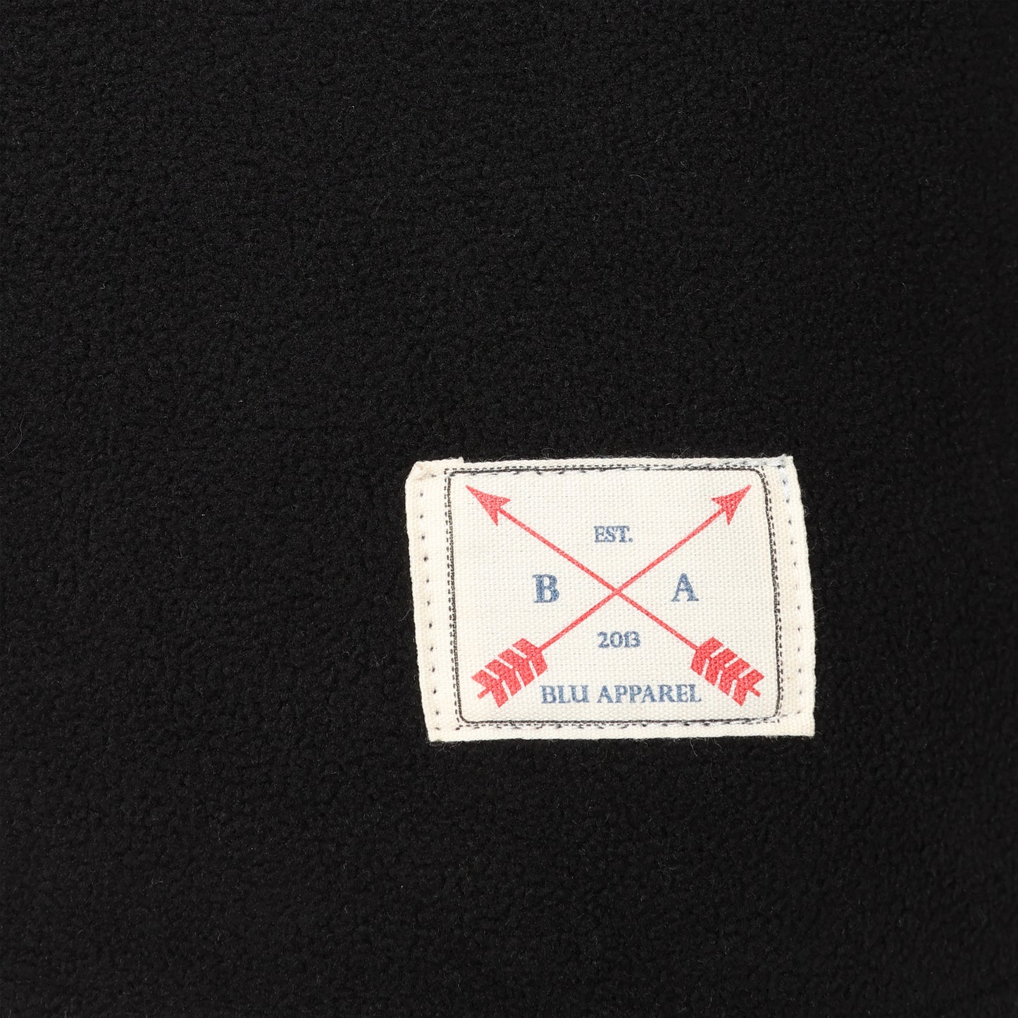 Kids 1/4 Zip Fleece Jumper - Black