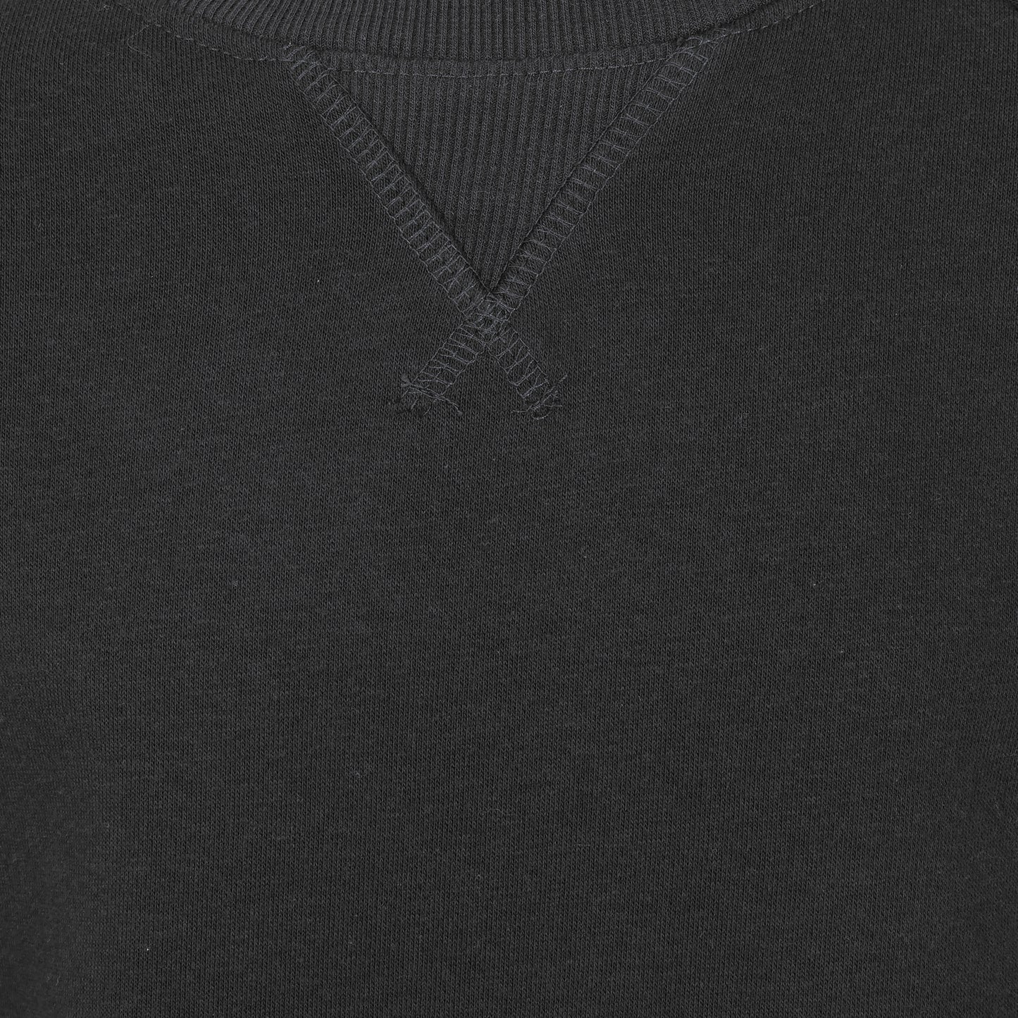 Kids Premium Crew Neck Sweater - Black