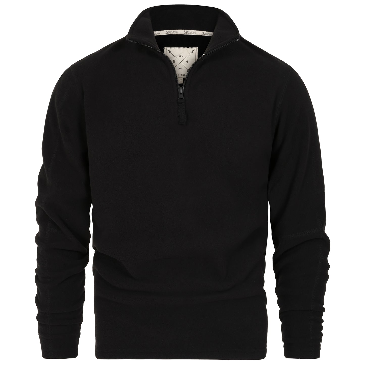Mens 1/4 Zip Fleece Jumper - Navy