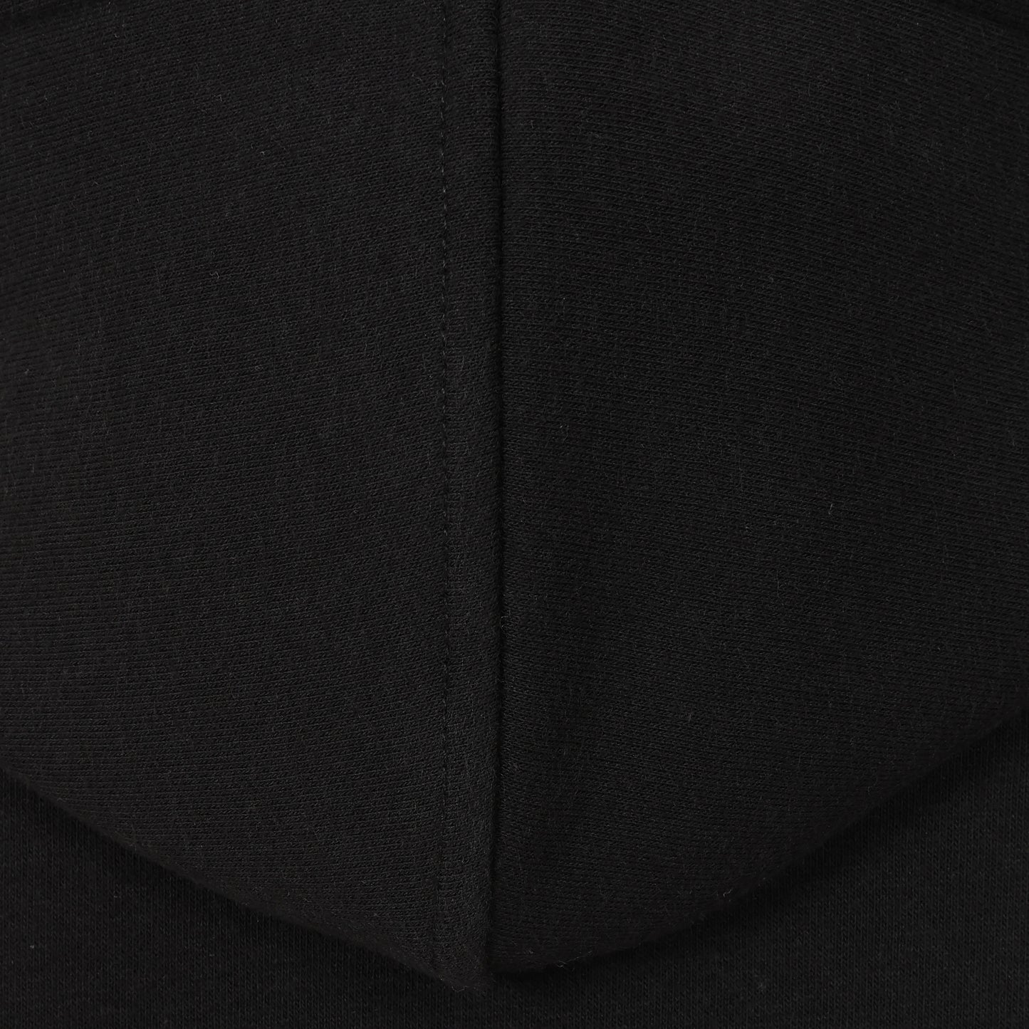 Kids Overhead Fleece Lined Hoodie - Black