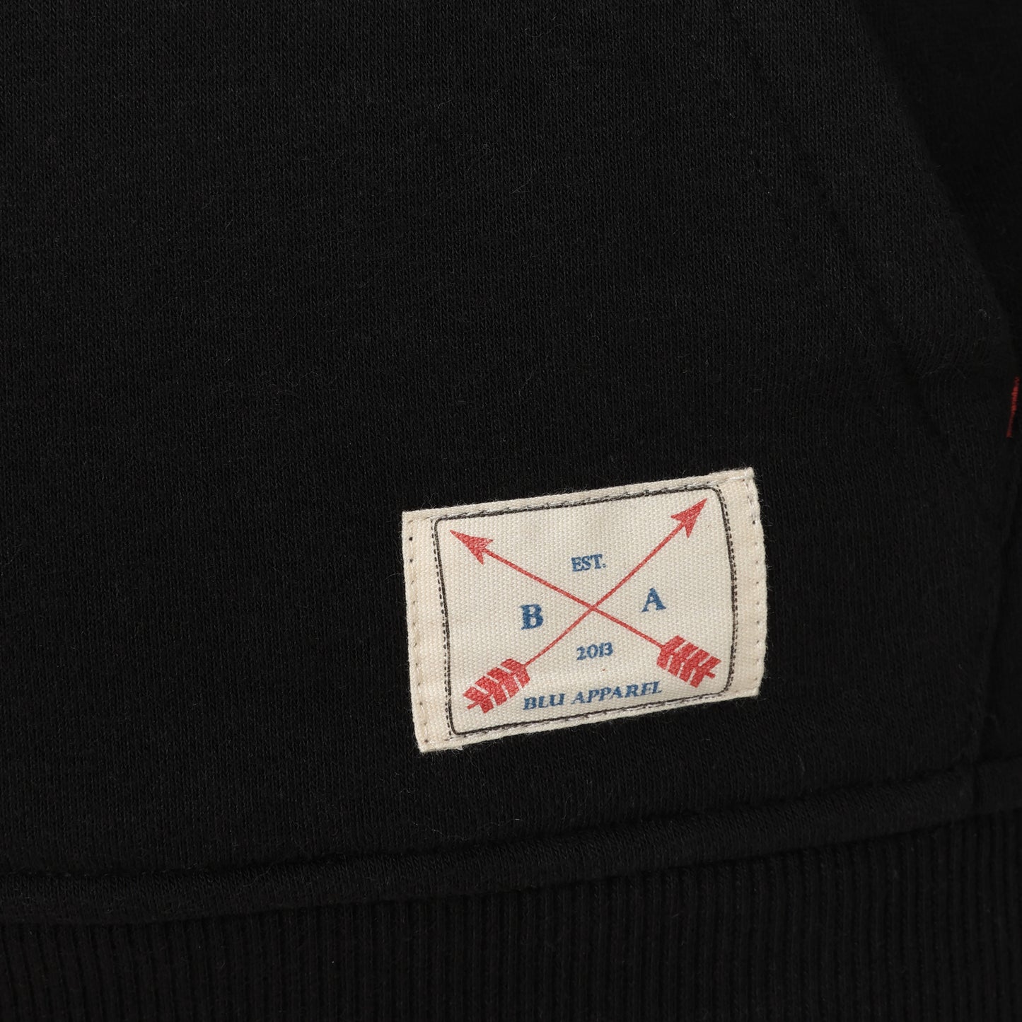 Kids Overhead Fleece Lined Hoodie - Black