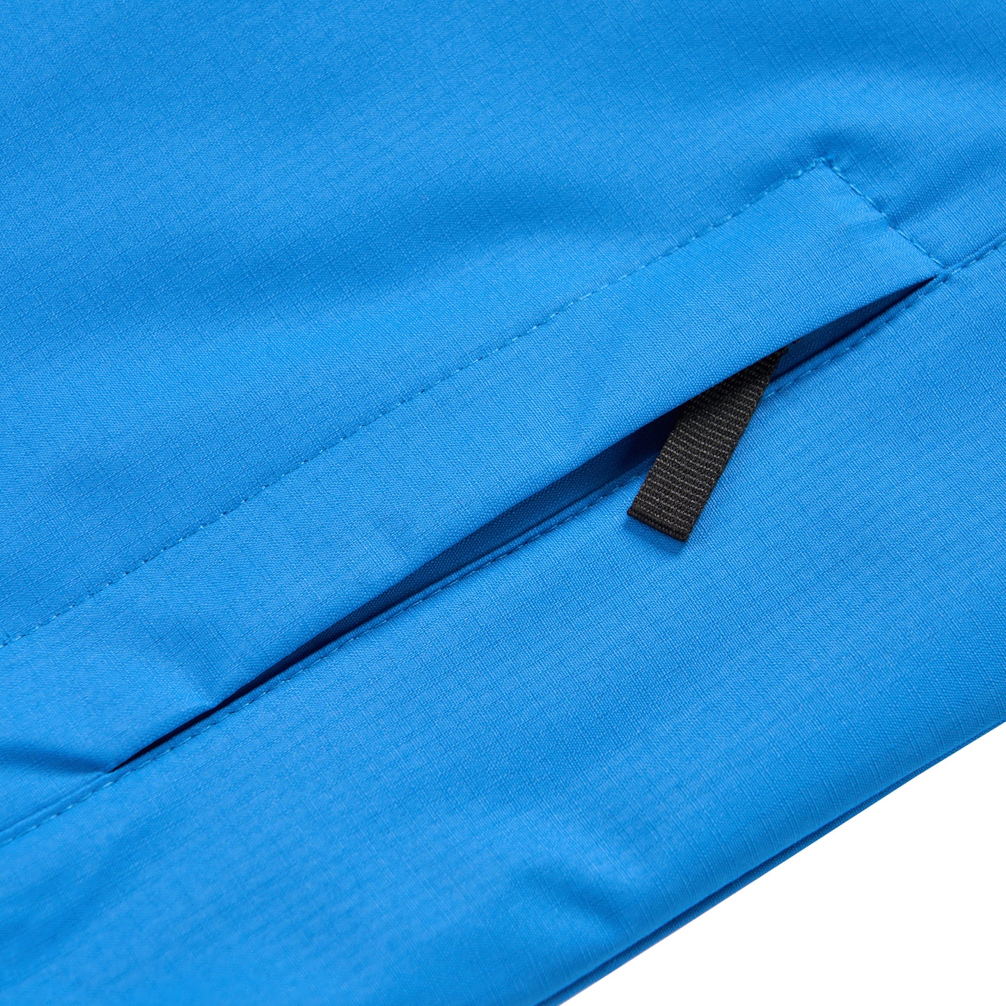 Kids Fleece Lined Waterproof Rain Jacket - Cobalt